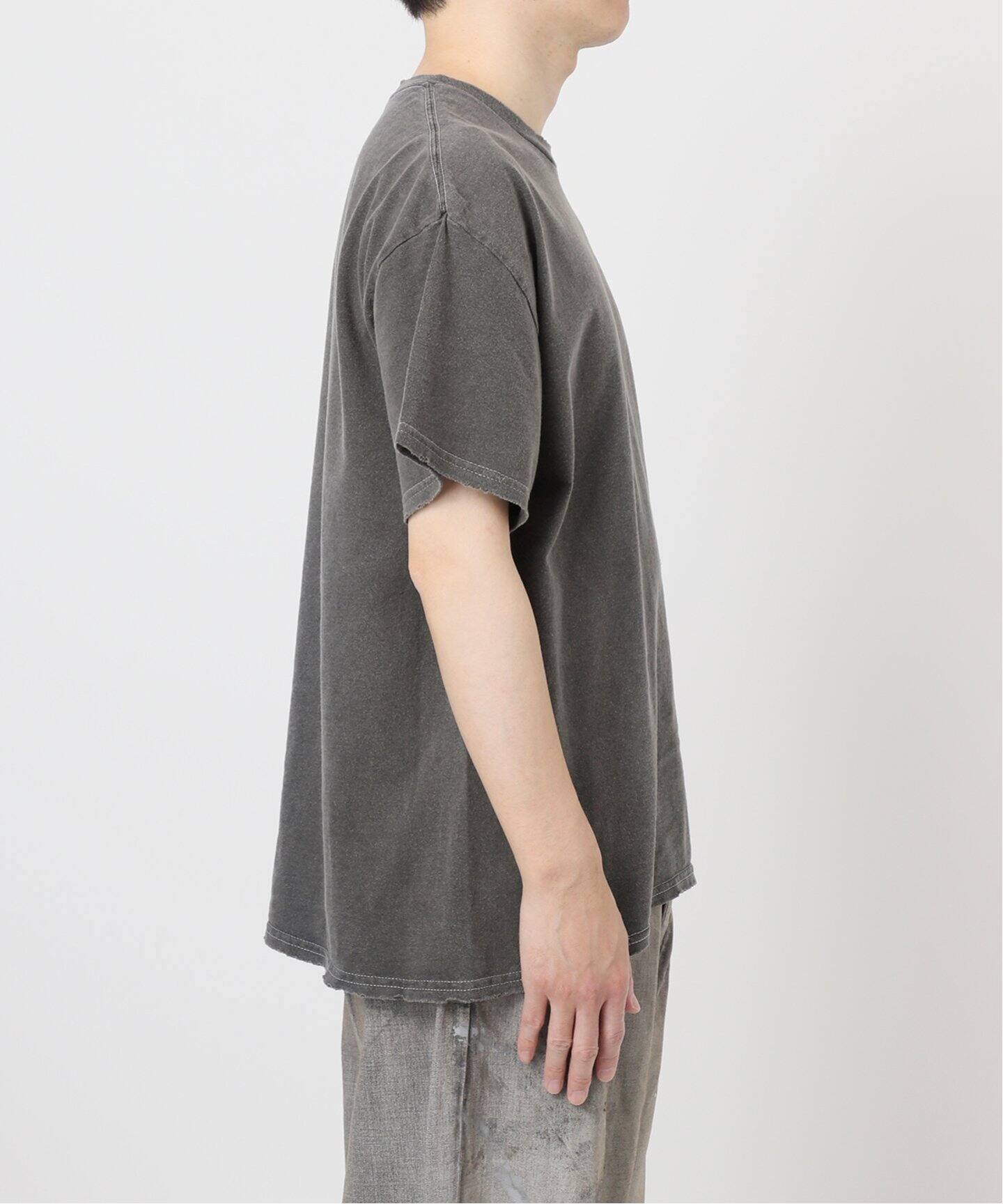 ANCELLM / アンセルム EMBROIDERY DYED T-SHIRT（Tシャツ／カットソー