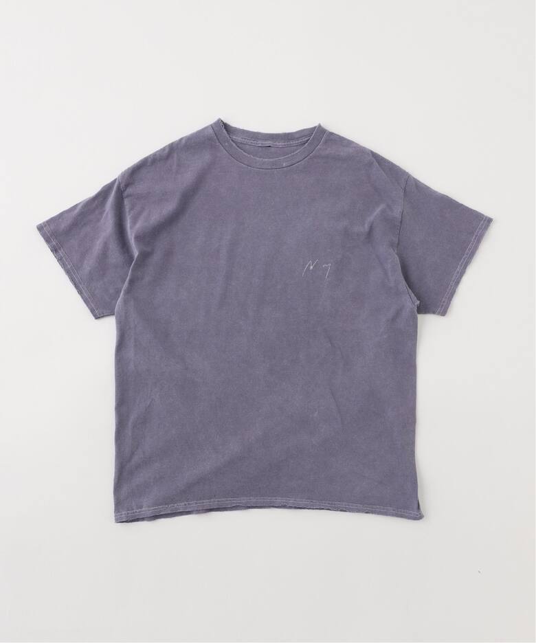 ANCELLM / アンセルム EMBROIDERY DYED T-SHIRT（Tシャツ／カットソー 