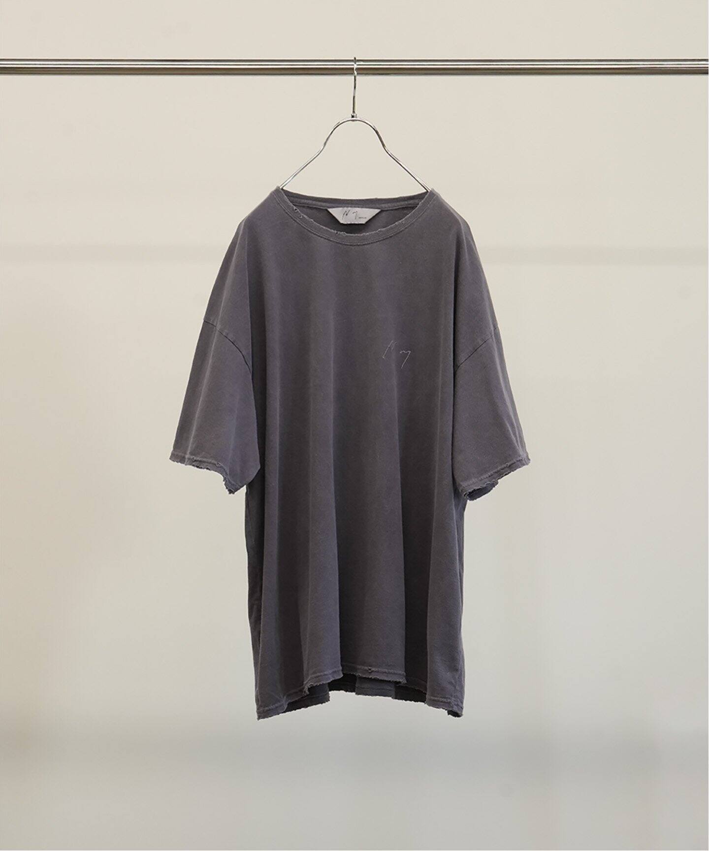 ANCELLM / アンセルム EMBROIDERY DYED T-SHIRT（Tシャツ／カットソー
