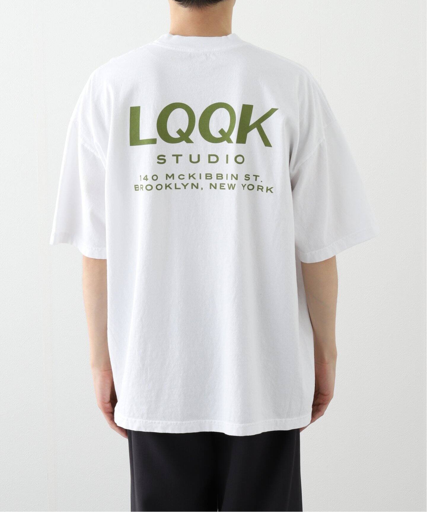 LQQK STUDIO / ルックスタジオ ADDRESS TEE（Tシャツ