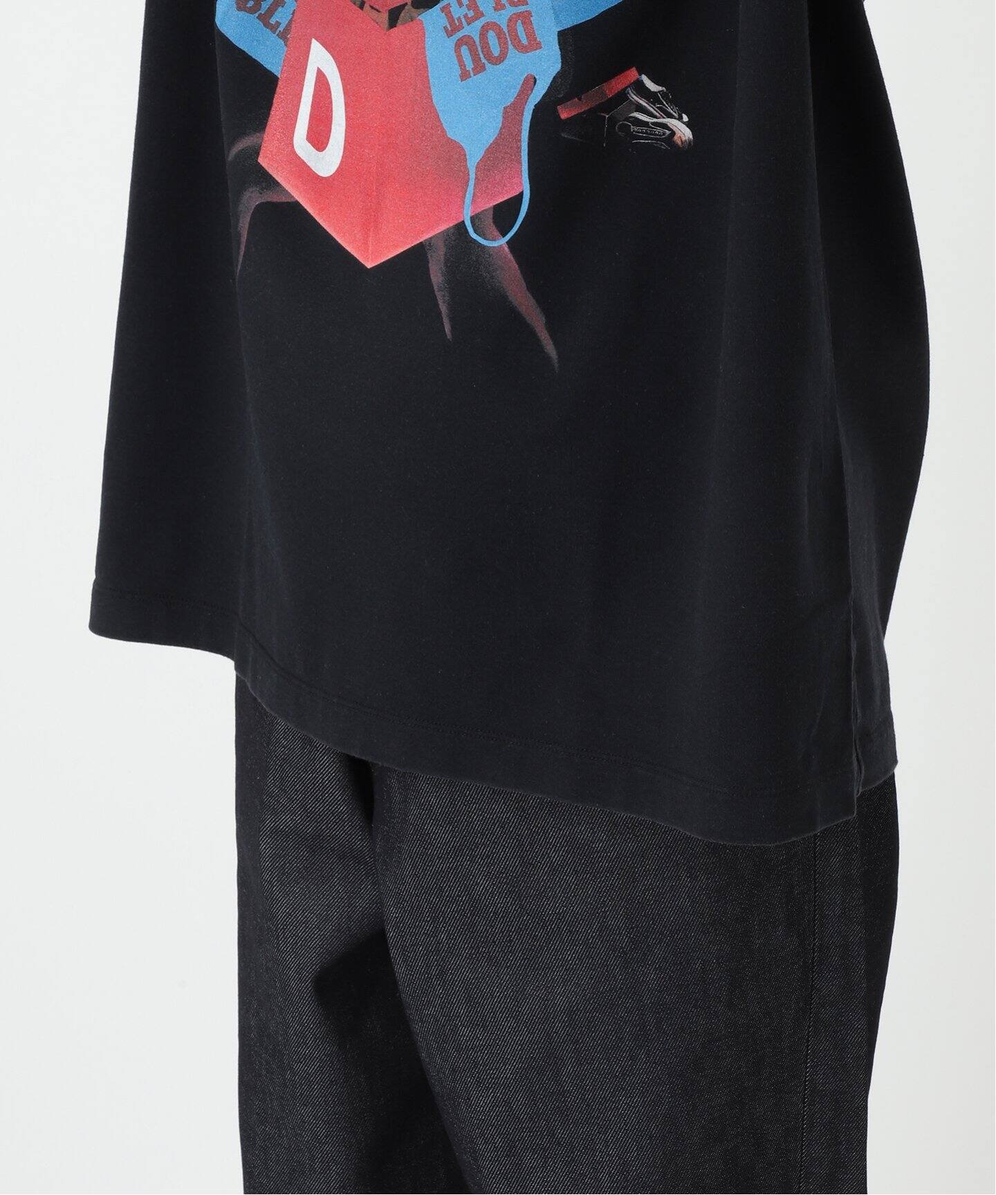 22SS ウィズム ダブレット ベジTシャツ カットソー M BLACK 22SS ウィズム ダブレット ベジTシャツ カットソー M BLACK