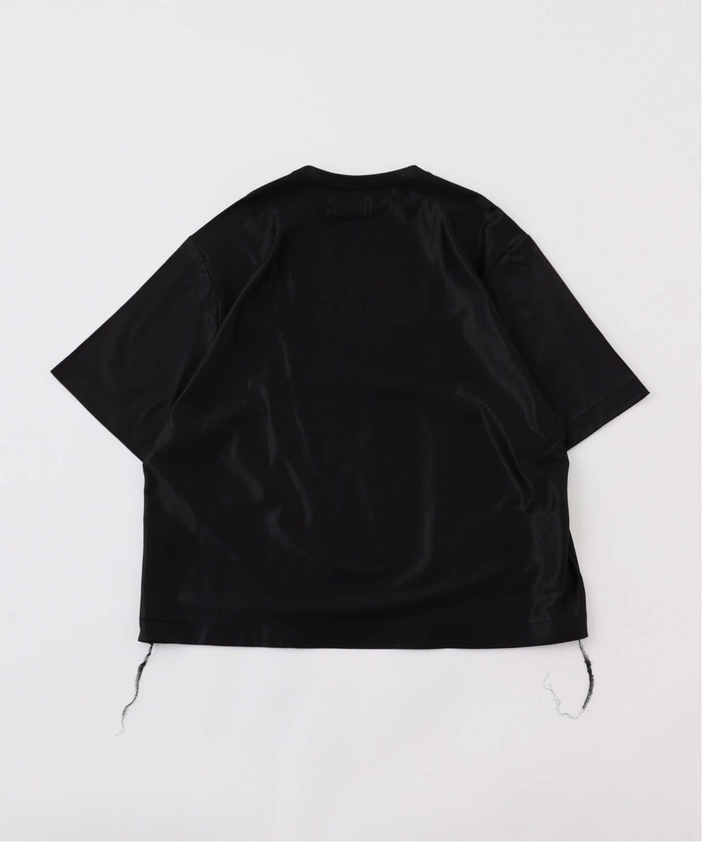 TANAKA◆Tシャツ/タナカ THE BOXY TEE/S/コットン/BLK/無地/ST-55 THE TEE TANAKA（タナカ）2025SS ボックスTシャツ ST-55-BK | MIDWEST