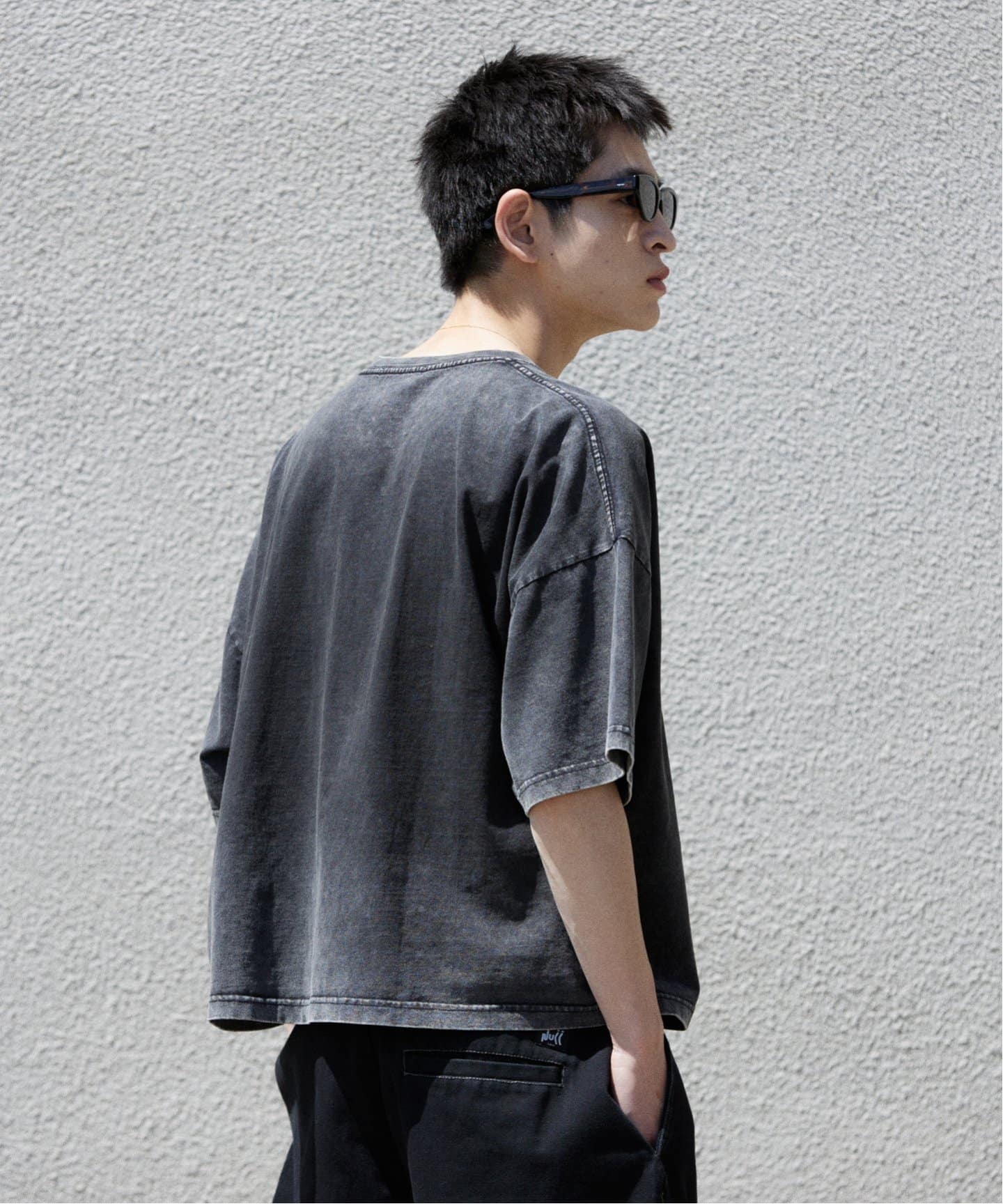 Tシャツ・カットソー HUECLOSET Loose Fit T 25KERO183 韓国ファッション HUE(ヒュー) Tシャツ・カットソー(メンズ) 2