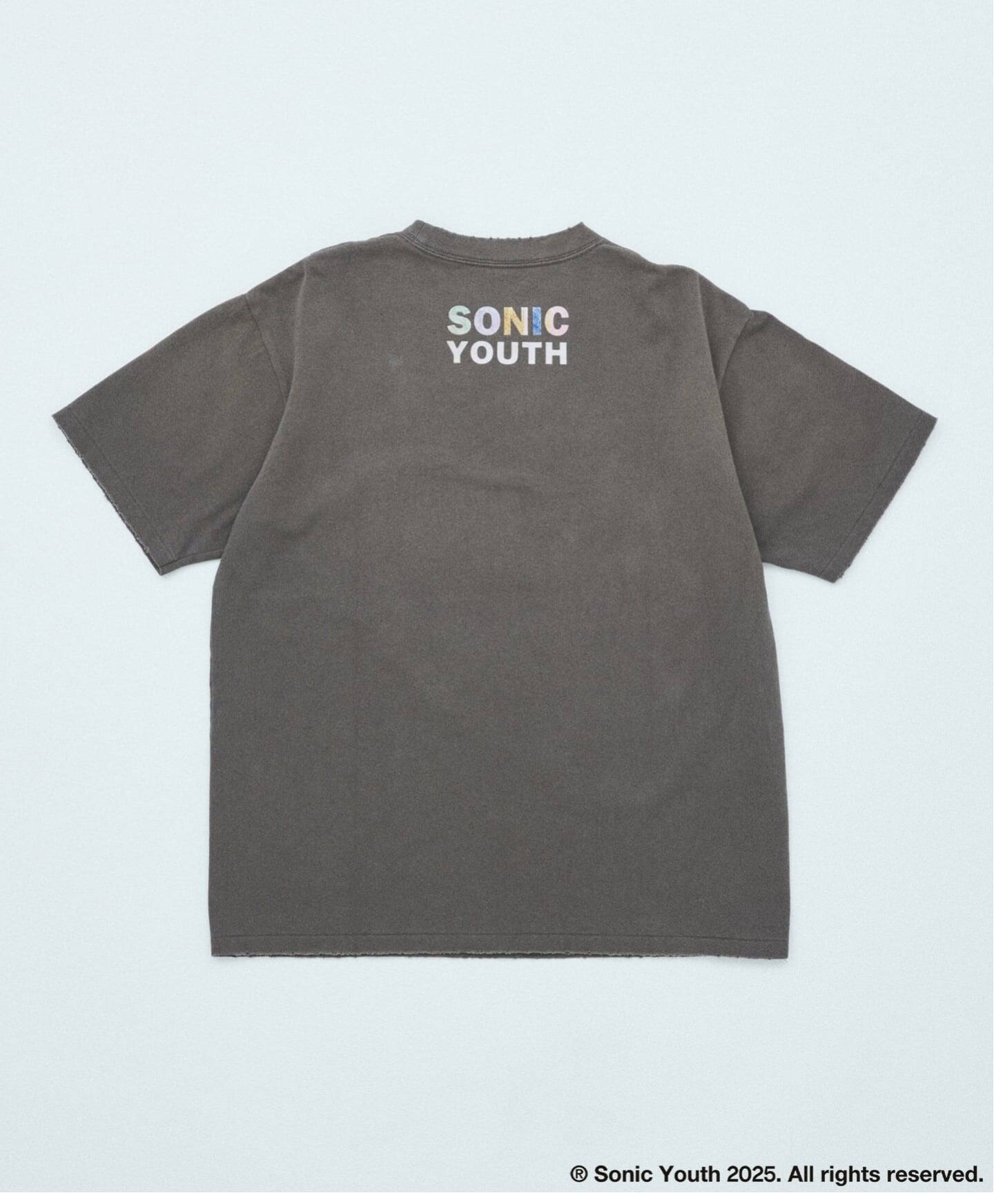 超レア!　ソニックユースsonic youth Tシャツユーズド　M 超レア! ソニックユースsonic youth Tシャツユーズド M - メルカリ