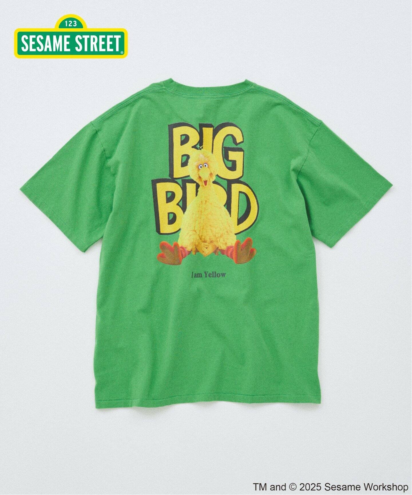新品 I AM WHAT I AM Tシャツ カーキ M 印刷ミス エラー品 セサミストリート meets JOURNAL STANDARD 別注プリントTシャツ（T