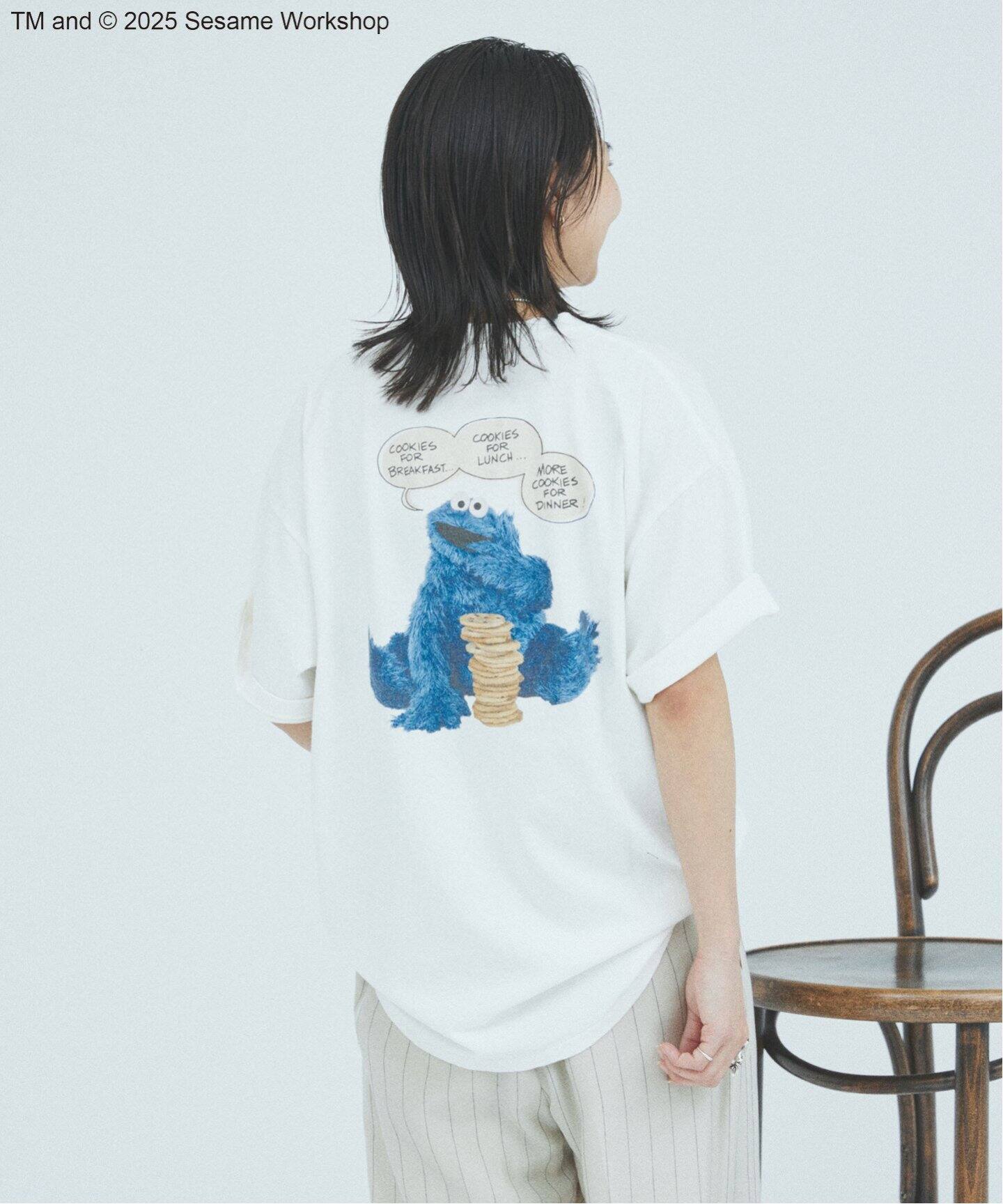 セサミストリート meets JOURNAL STANDARD 別注プリントTシャツ（T