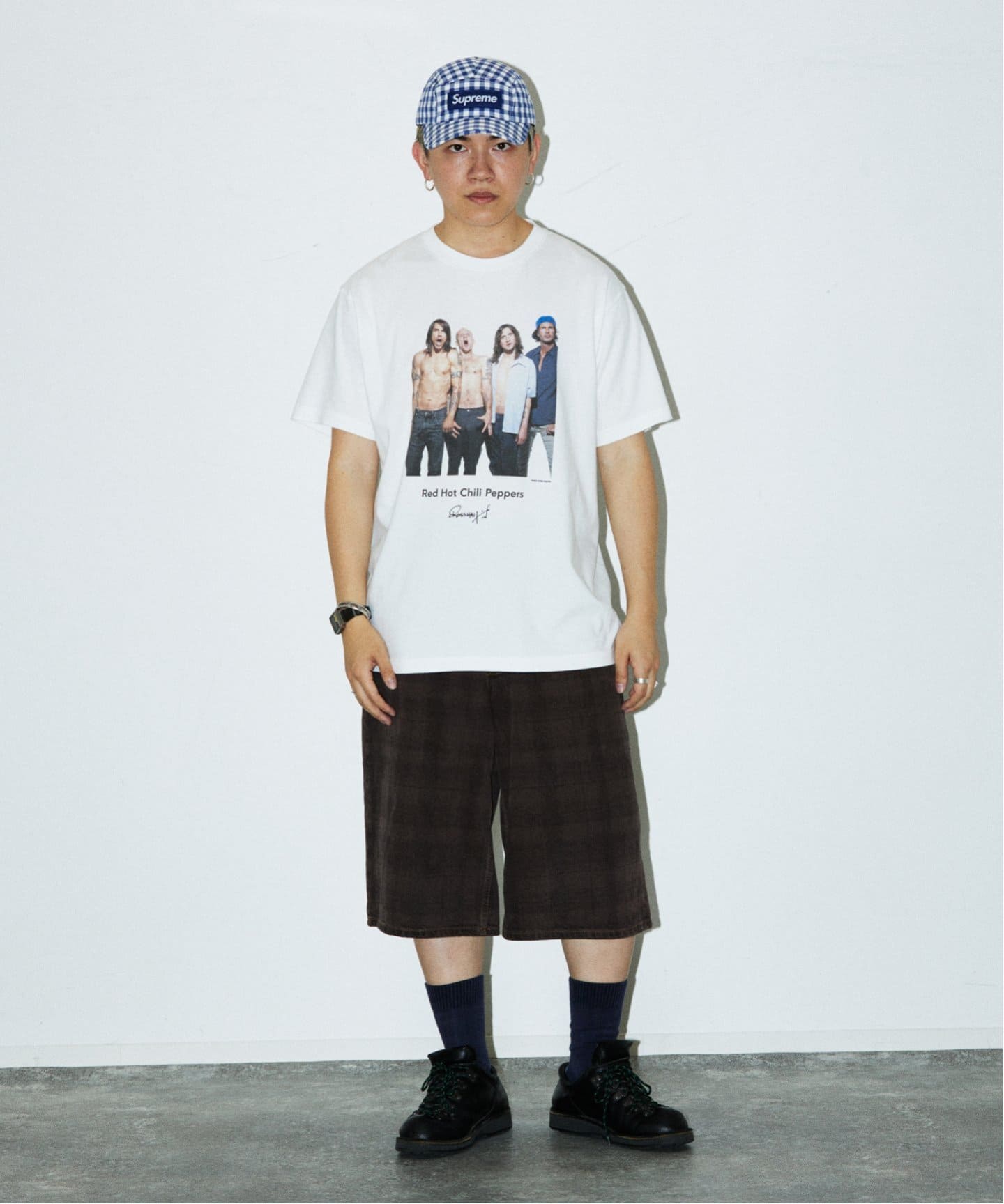 レッドホットチリペッパーズ by ロス・ハルフィン Tシャツ アンソニー レッドホットチリペッパーズ by ロス・ハルフィン プリント T