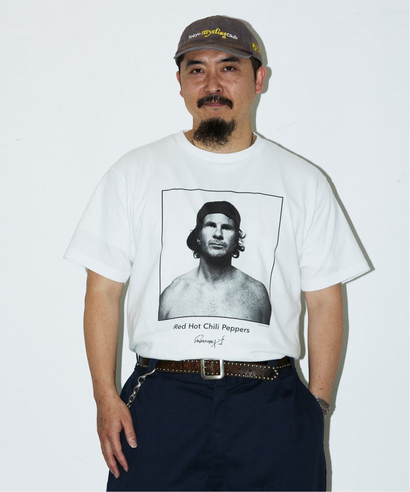 レッドホットチリペッパーズ by ロス・ハルフィン プリント Tシャツ（T