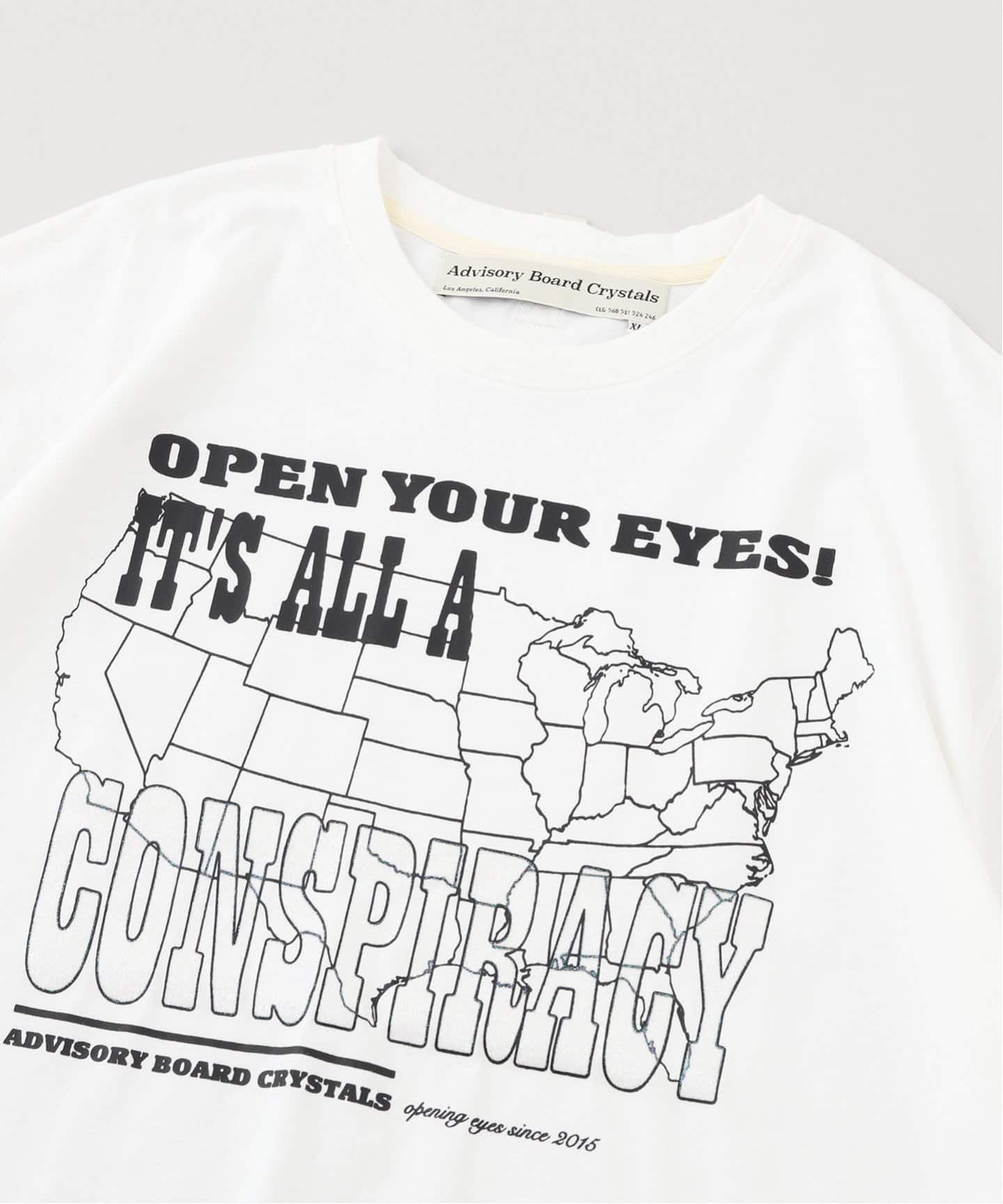 ADVISORY BOARD CRYSTALS / コンスピラシー 半袖 Tシャツ(Tシャツ ADVISORY BOARD CRYSTALS / コンスピラシー 半袖 Tシャツ(Tシャツ