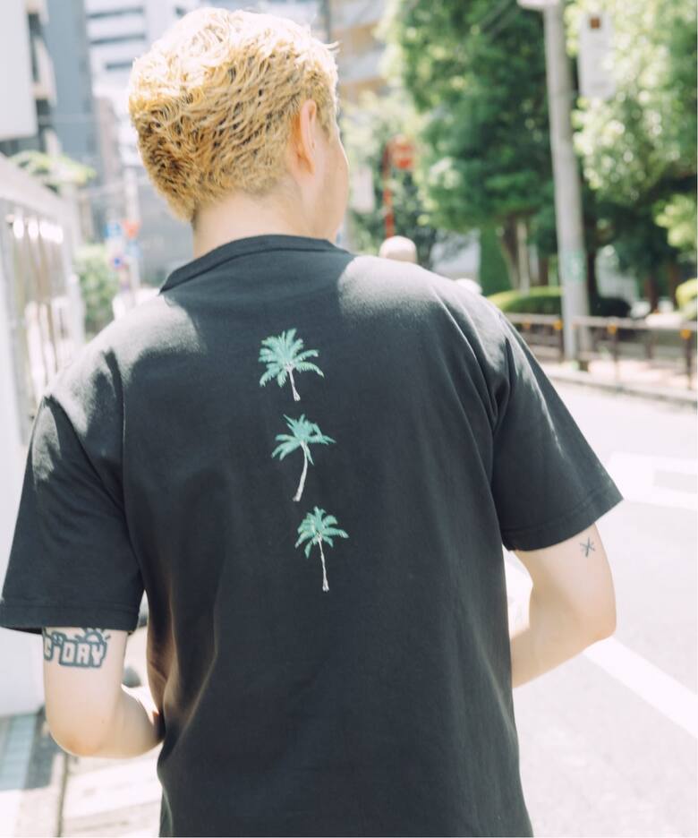 CHAMPION / チャンピオン × SUPER MARKET BLACK T1011（Tシャツ 