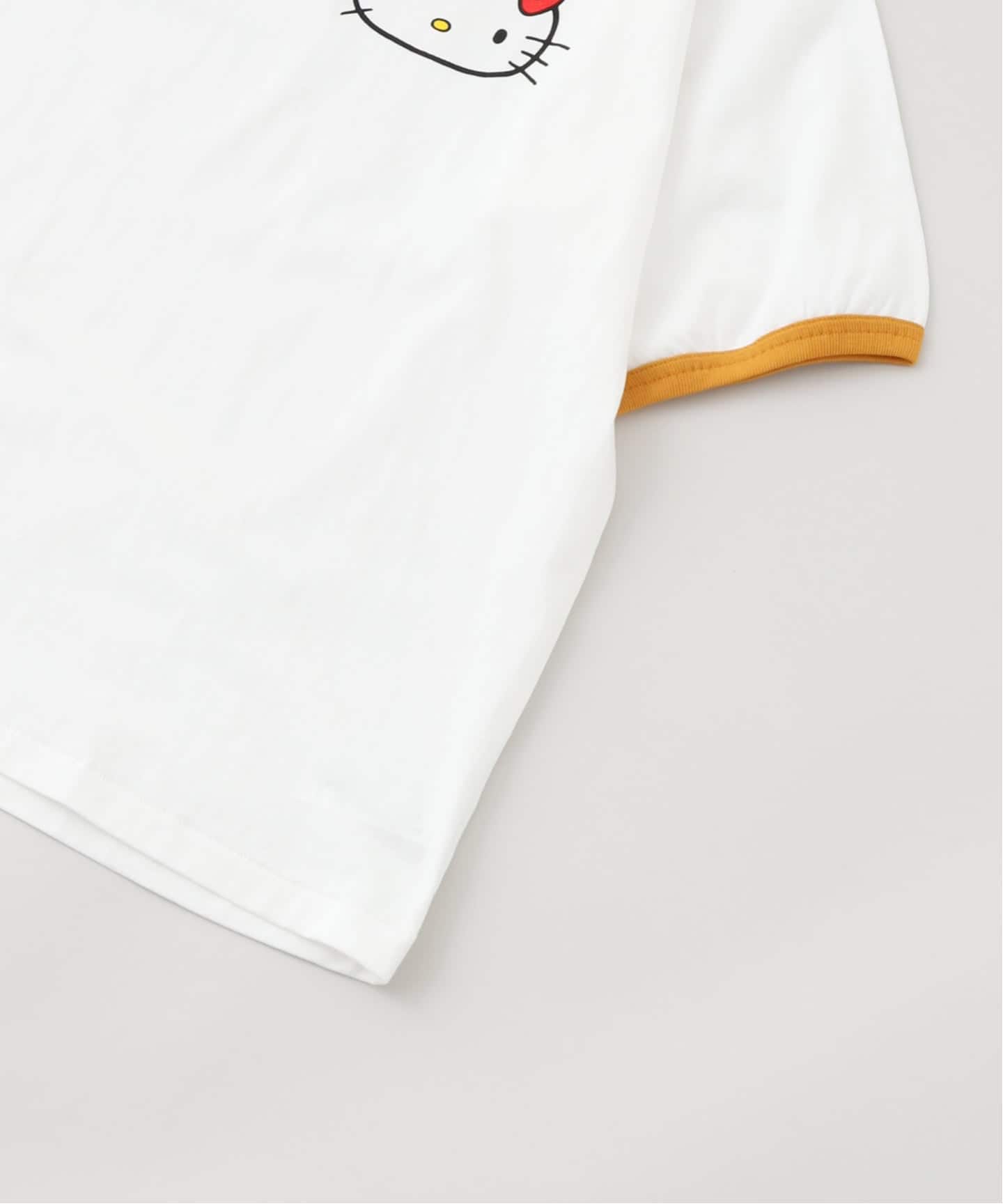 HELLO KITTY / ハローキティ プリント リンガーTシャツ（Tシャツ