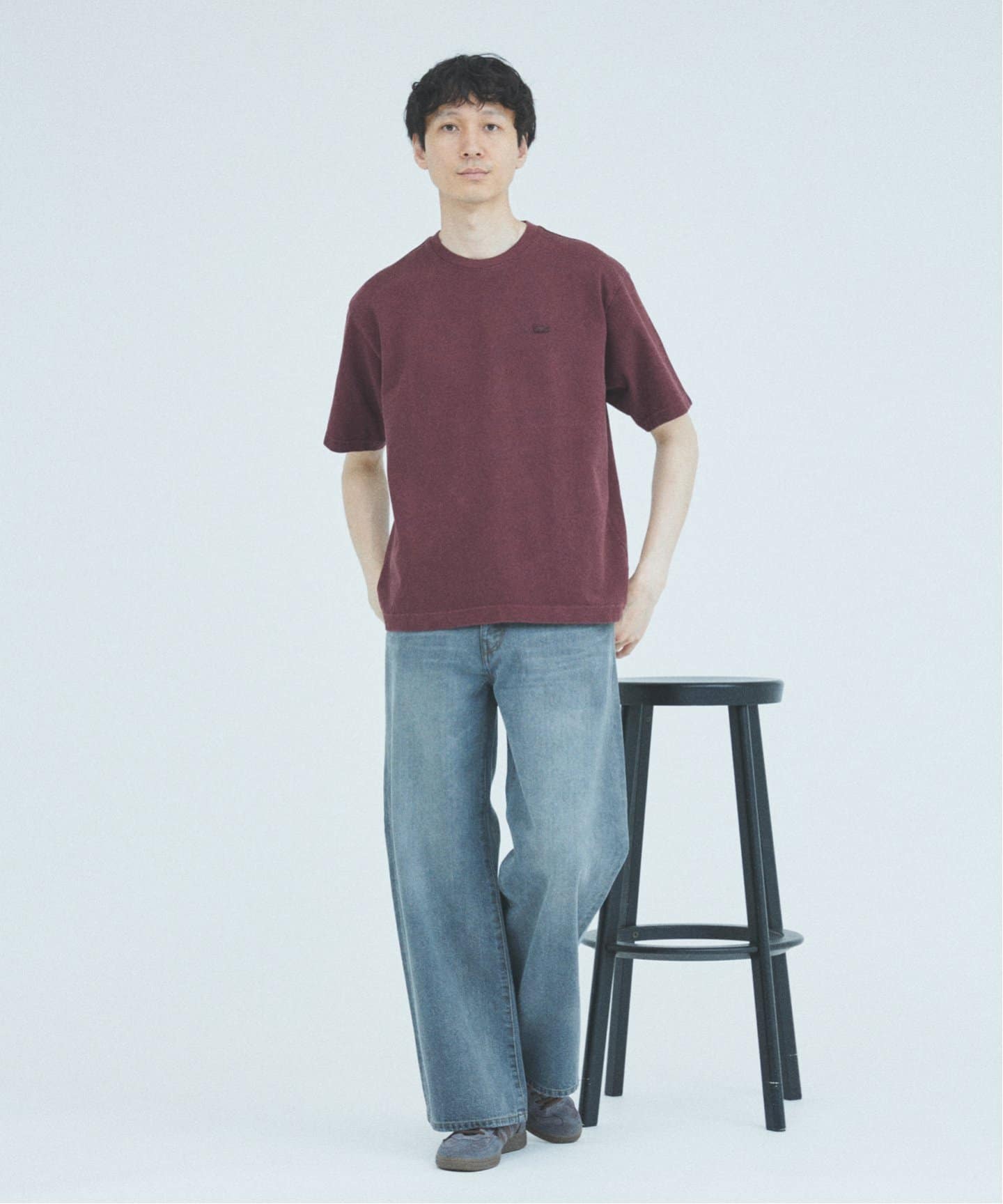 別注・完売必至 国内発 LACOSTE ピグメント ダイ ピケ Tシャツ LACOSTE / ラコステ 別注 ピグメント ダイ ピケ Tシャツ（T