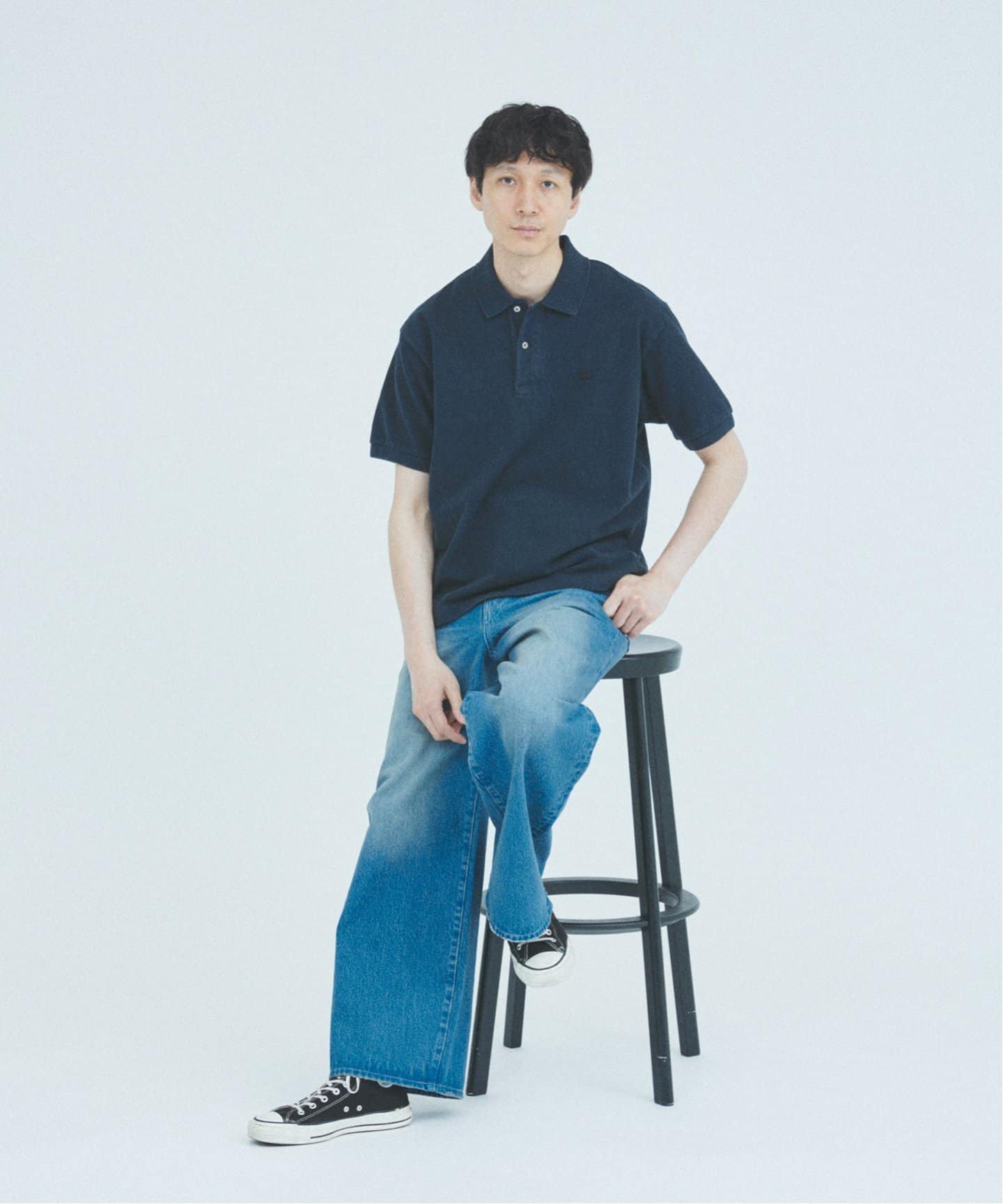 LACOSTE / ラコステ 別注 ピグメント ダイ ヘビー ピケ