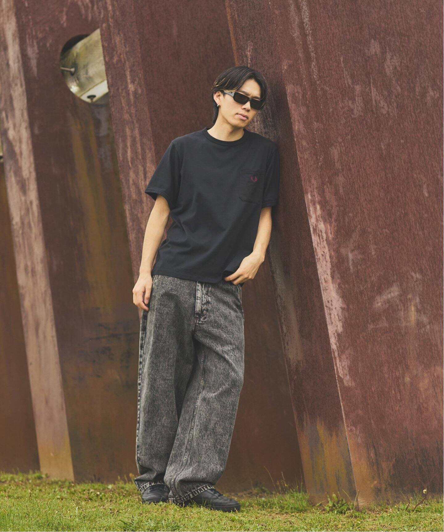 FRED PERRY for JOURNAL STANDARD / フレッドペリー ポケットT