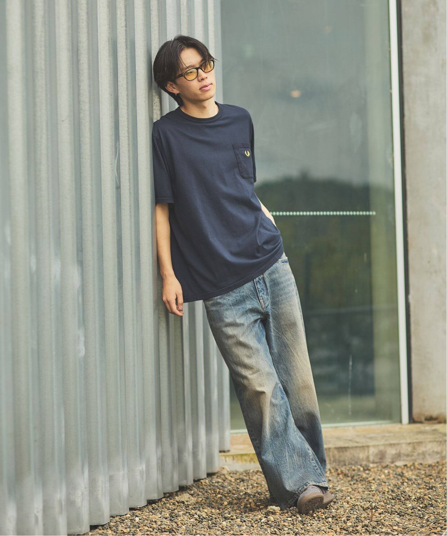 ジャーナルスタンダード　フレッドペリーポケットTシャツ　新品タグ付き　ビームス ジャーナルスタンダード フレッドペリーポケットTシャツ 新品