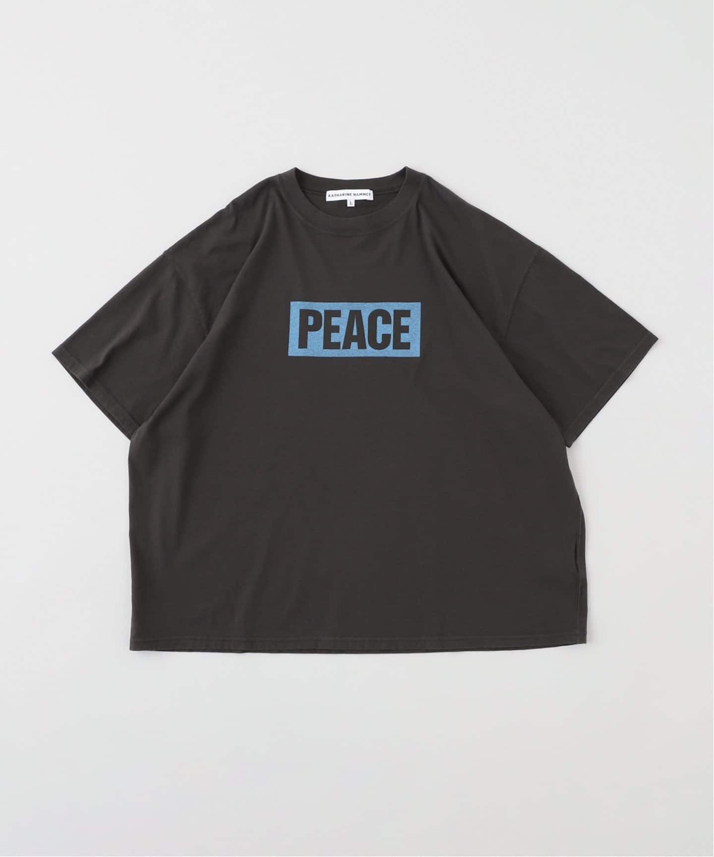 KATHARINE HAMNETT/キャサリン ハムネット OVERDYED TEE- PEACE