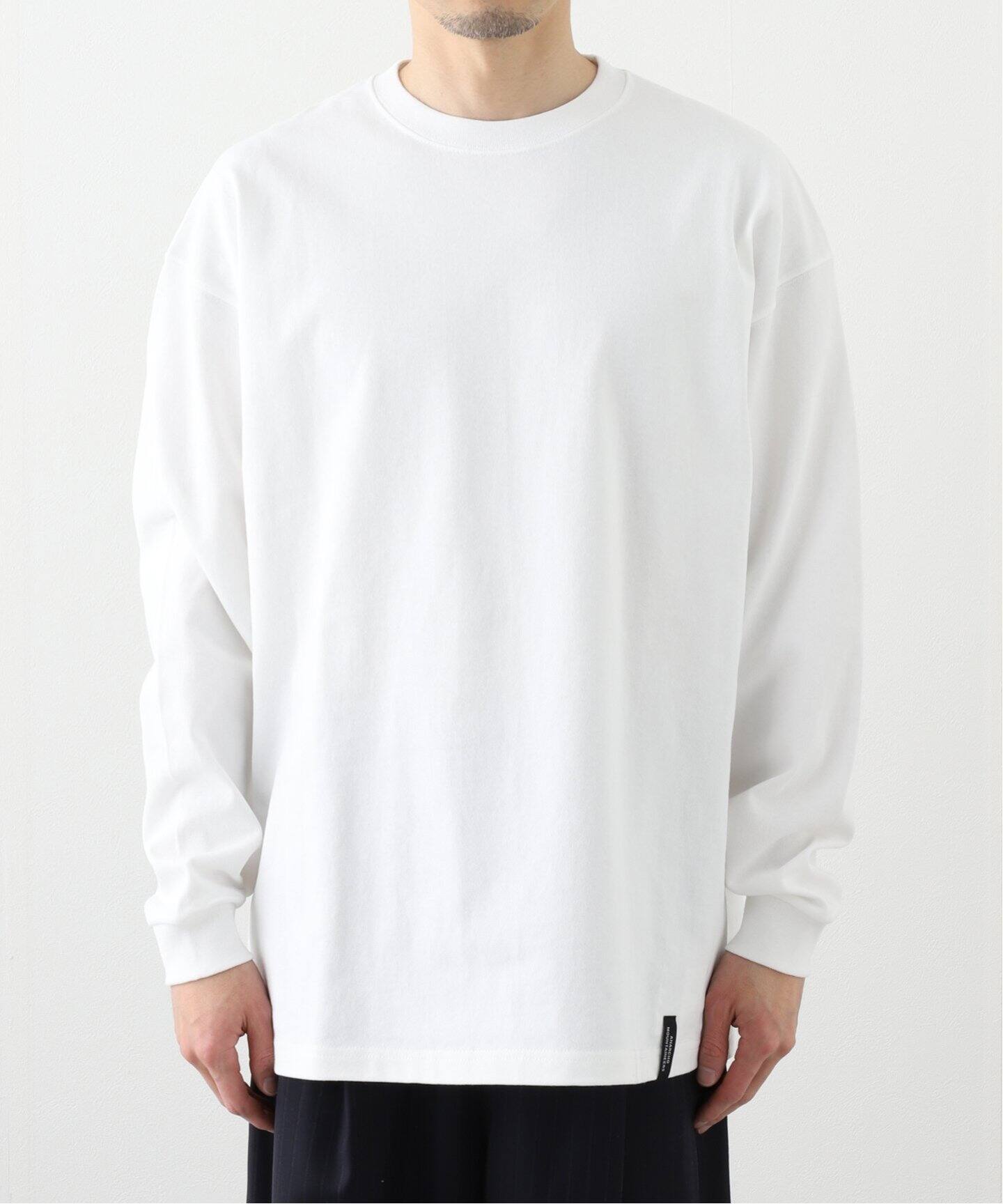 Mountain Research ロンＴ/ ホワイト/XL MOUNTAIN RESEARCH マウンテンリサーチ / Title Tee L/S white