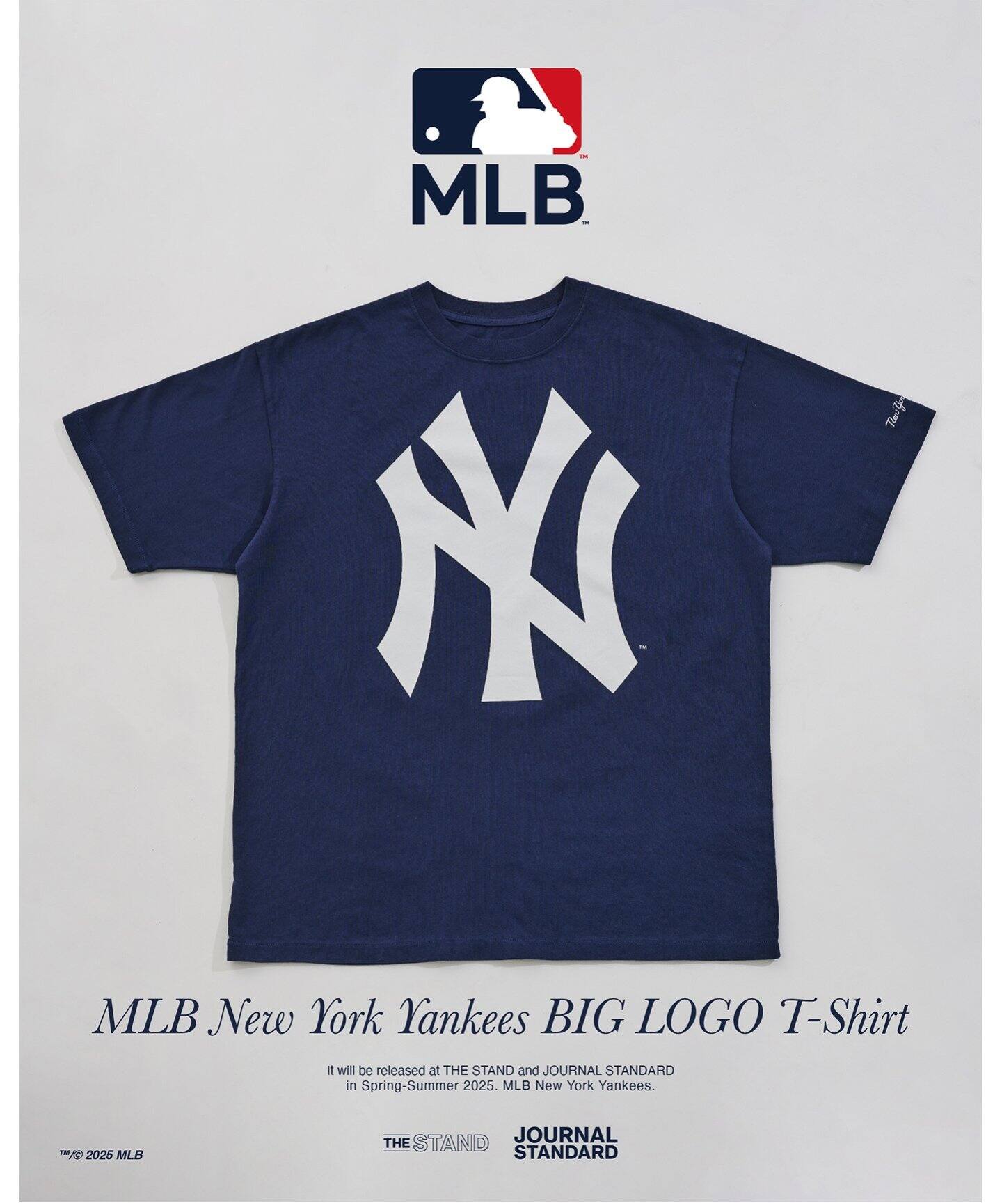 MLB NYY BIG LOGO TEE（Tシャツ／カットソー）｜JOURNAL STANDARD 