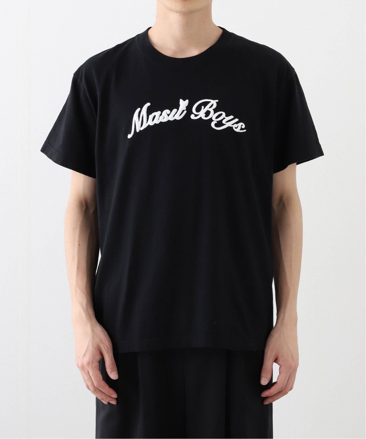MASU BOYS Tee size 48 試着のみ エムエーエスユー MASU MASU BOYS T-Shirt （Red） -FASCINATE