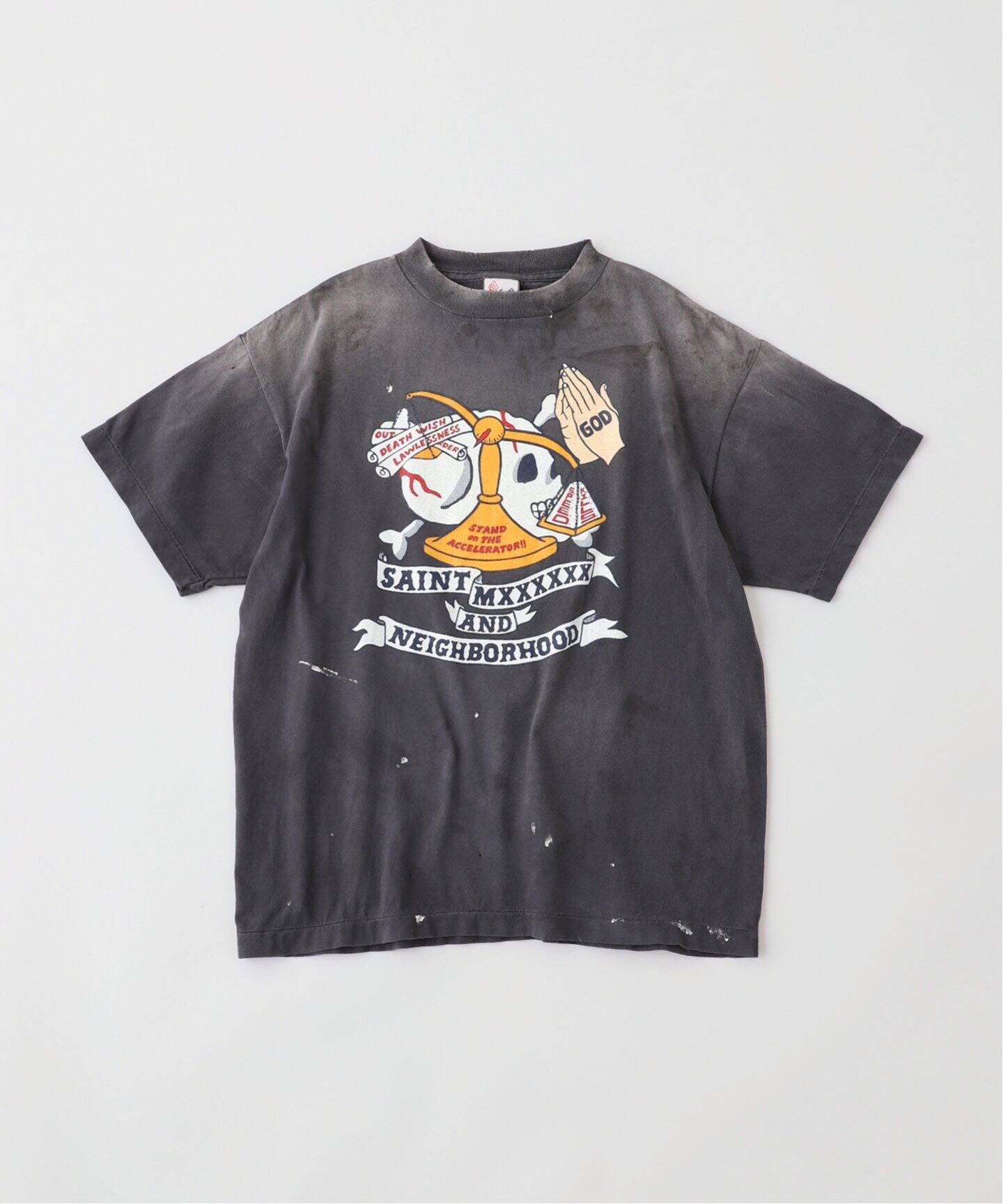 SAINT Mxxxxxx / セントマイケル】 NH SS TEE PRAY（Tシャツ  