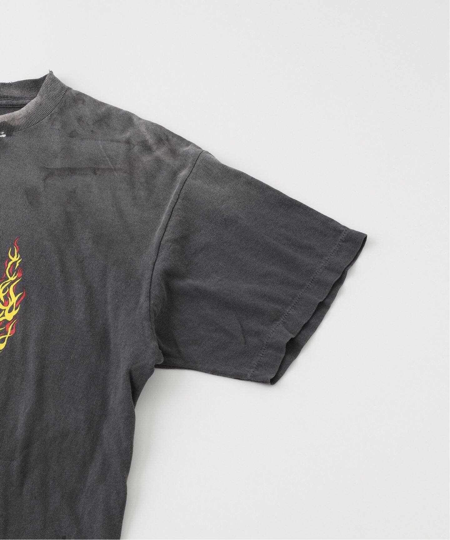 Saint Mxxxxxx HOODプリント クルーネック 半袖Tシャツ クール SS TEE/TRUE QUEEN | SAINT Mxxxxxx(セント マイケル