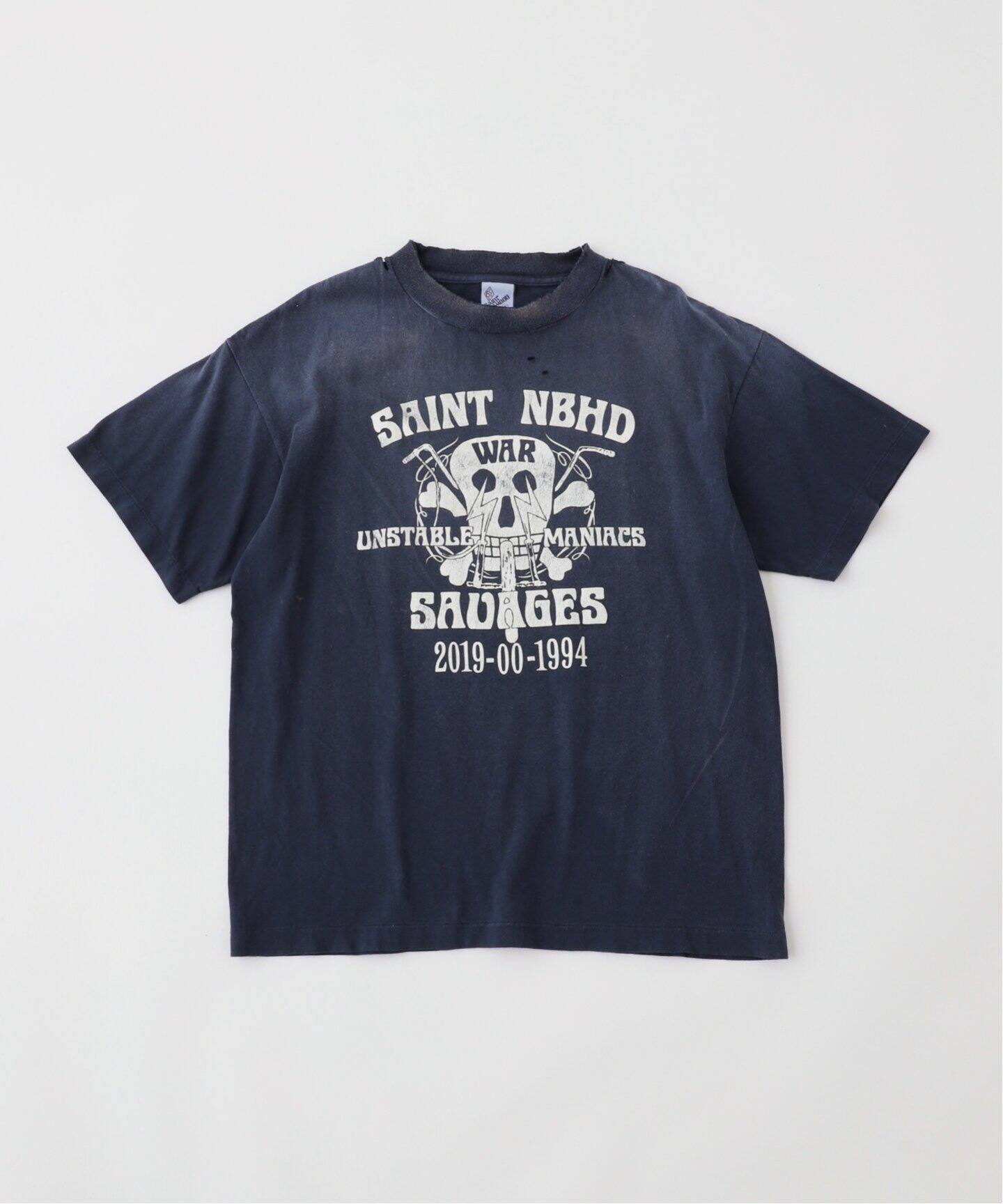 SAINT Mxxxxxx / セントマイケル】 NH SS TEE SAINTNBHD（Tシャツ 
