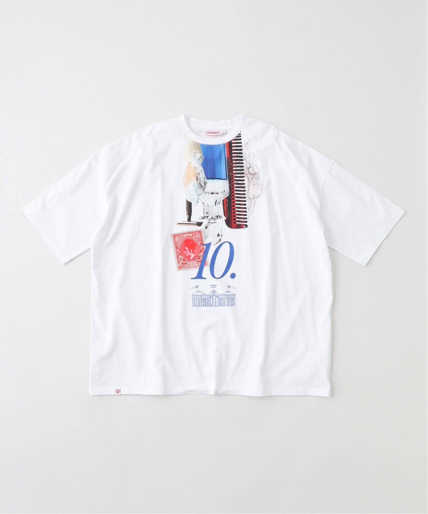 Charles Jeffrey LOVERBOY 】 OVERSIZED 10 YEAR TEE（Tシャツ 