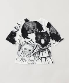 CHOPOVA LOWENA/チョポヴァ・ロウェナ】 Cat Short Sl Mesh Top（T 