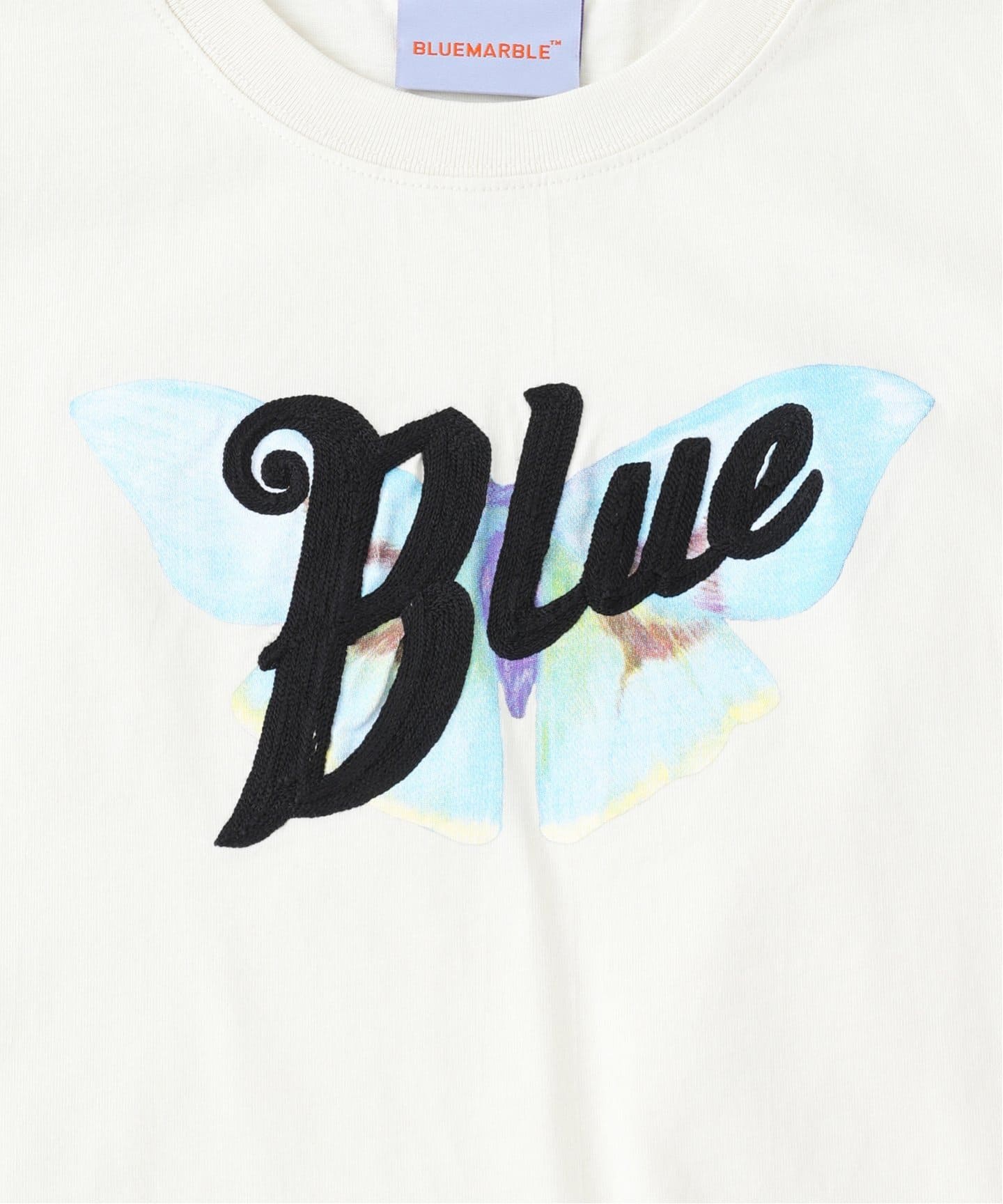BLUEMARBLE ブルーマーブル　ロンT BLUEMARBLE / ブルーマーブル】 Butterfly Effect ScreenPrint