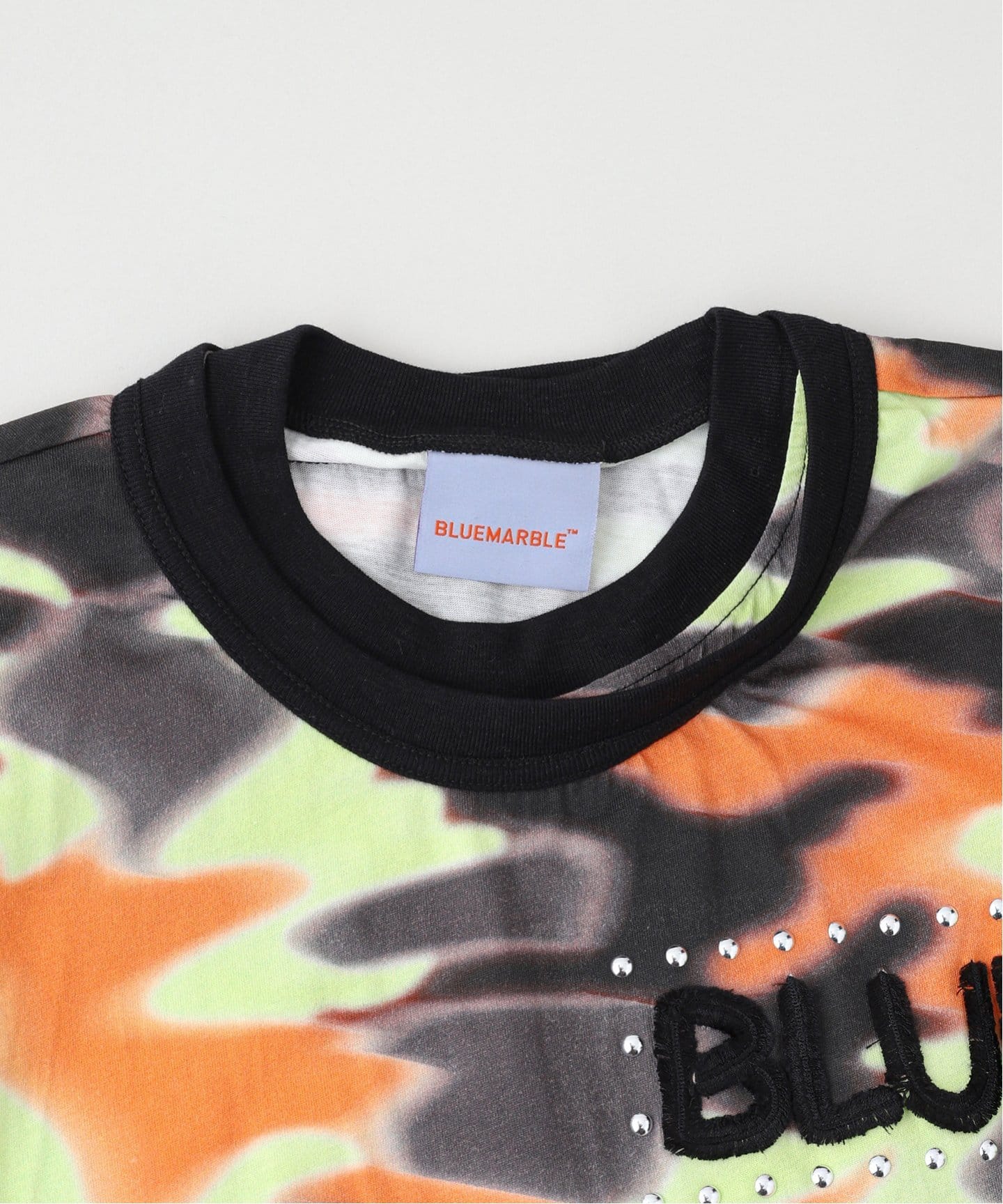 BLUEMARBLE / ブルーマーブル】Blurred Camo T-Shirt（Tシャツ