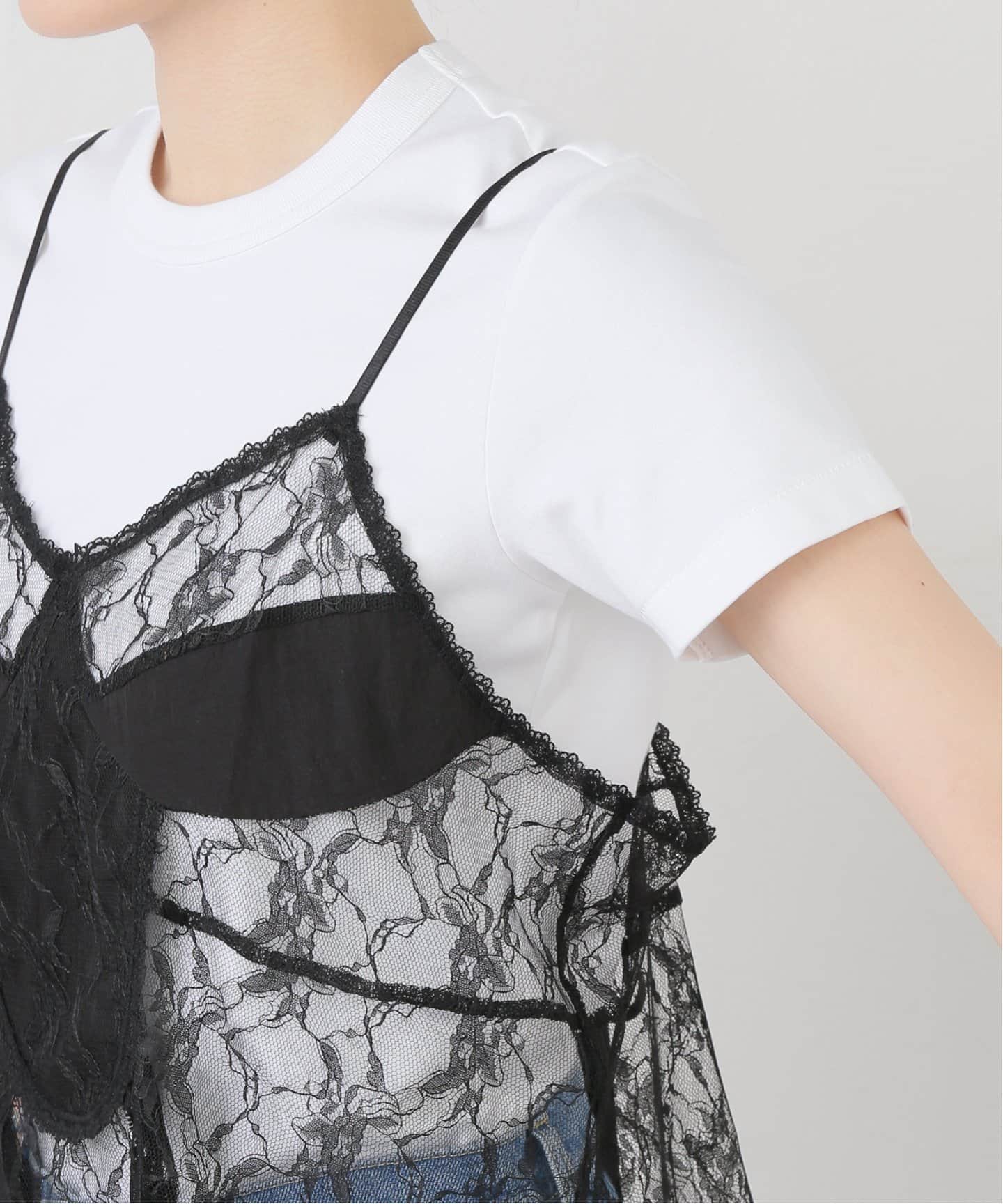 tシャツ ANNA SUI NYC/マーメイドレースキャミソール レディース ANNA SUI NYC マーメイドレースキャミソール[AWA5-21D139