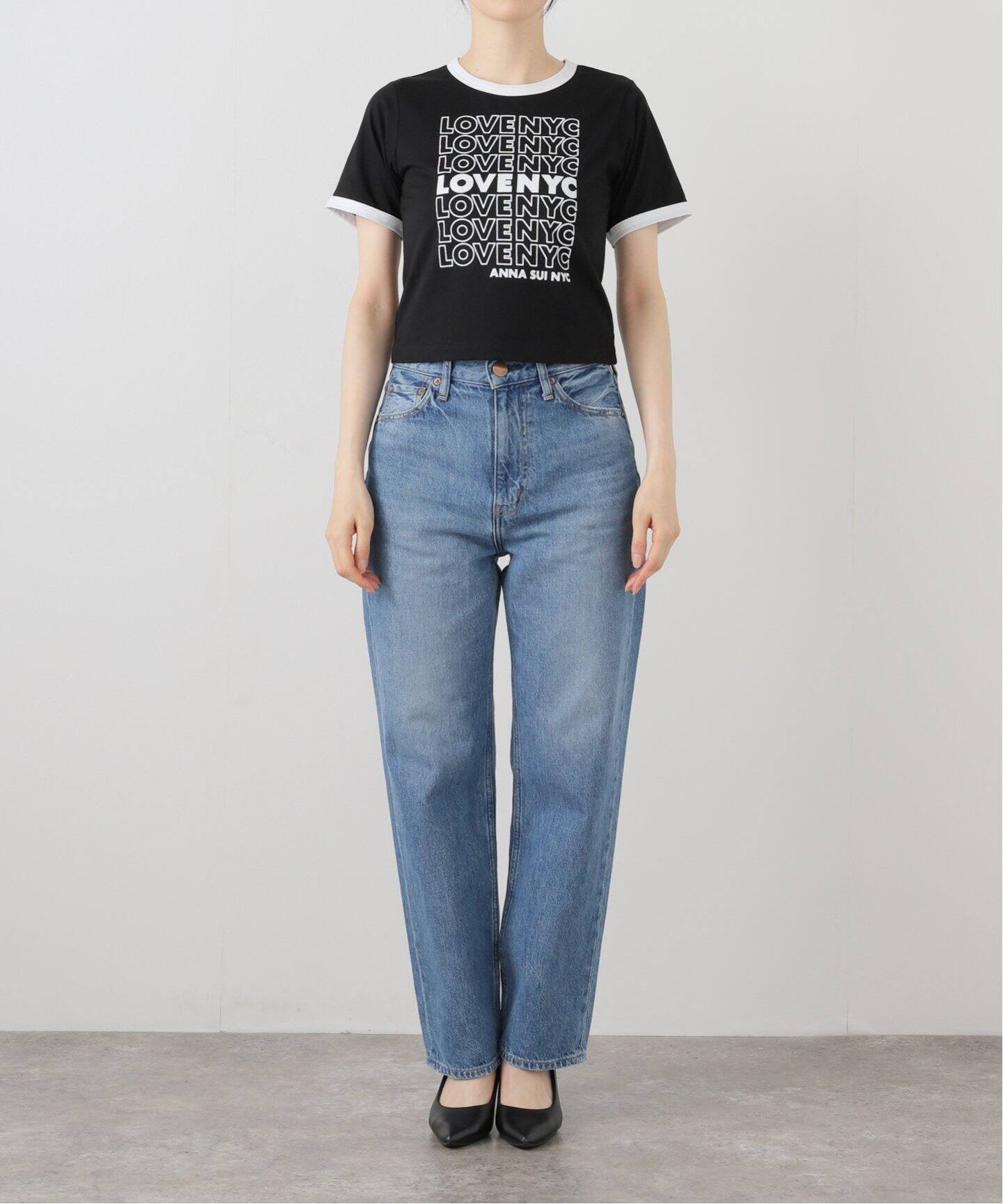 tシャツ ANNA SUI NYC/アナスイエヌワイシー/フロッキーTシャツ レディース ANNA SUI NYC/アナスイエヌワイシー/フロッキーTシャツ（Tシャツ
