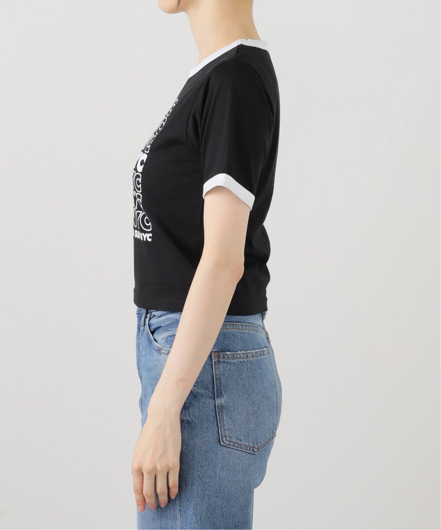 ANNA SUI NYC/アナスイエヌワイシー/フロッキーTシャツ（Tシャツ