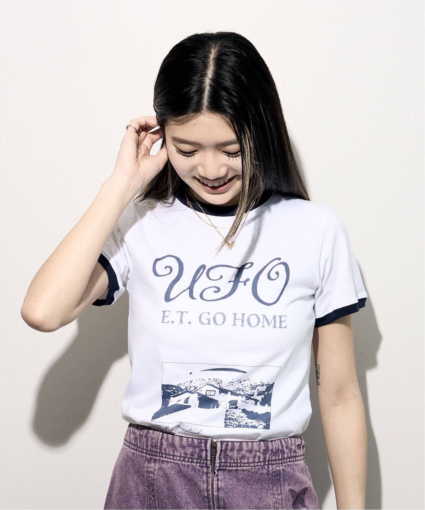 tシャツ Kijun/キジュン UFO T-Shirt Tシャツ レディース Kijun tシャツ Kijun/キジュン UFO T-Shirt Tシャツ レディース