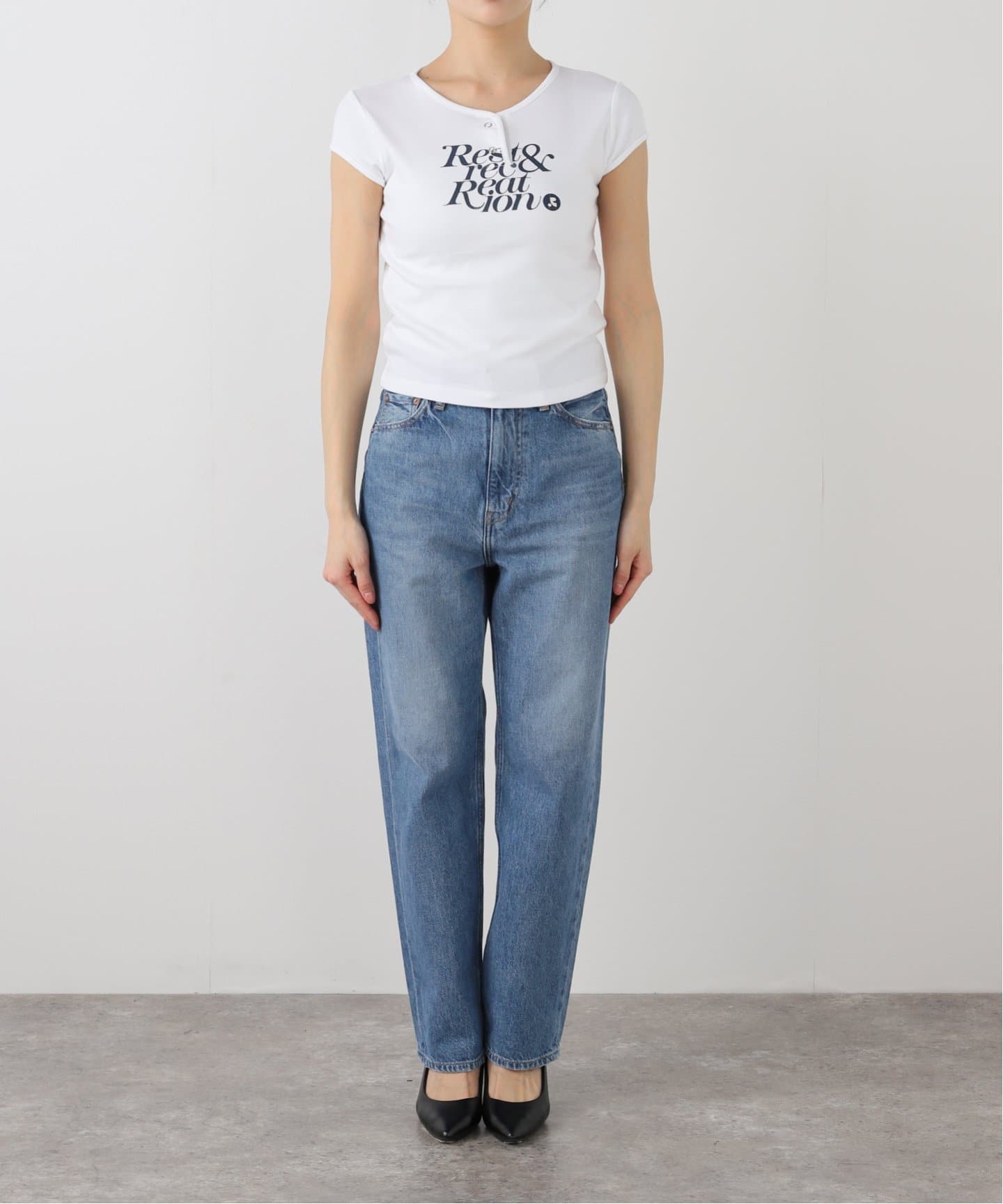 トップス Rest & Recreation CAP SLEEVE T-SHIRT Rest & Recreation】 ☆ CAP SLEEVE T-SHIRT ☆ 大人気