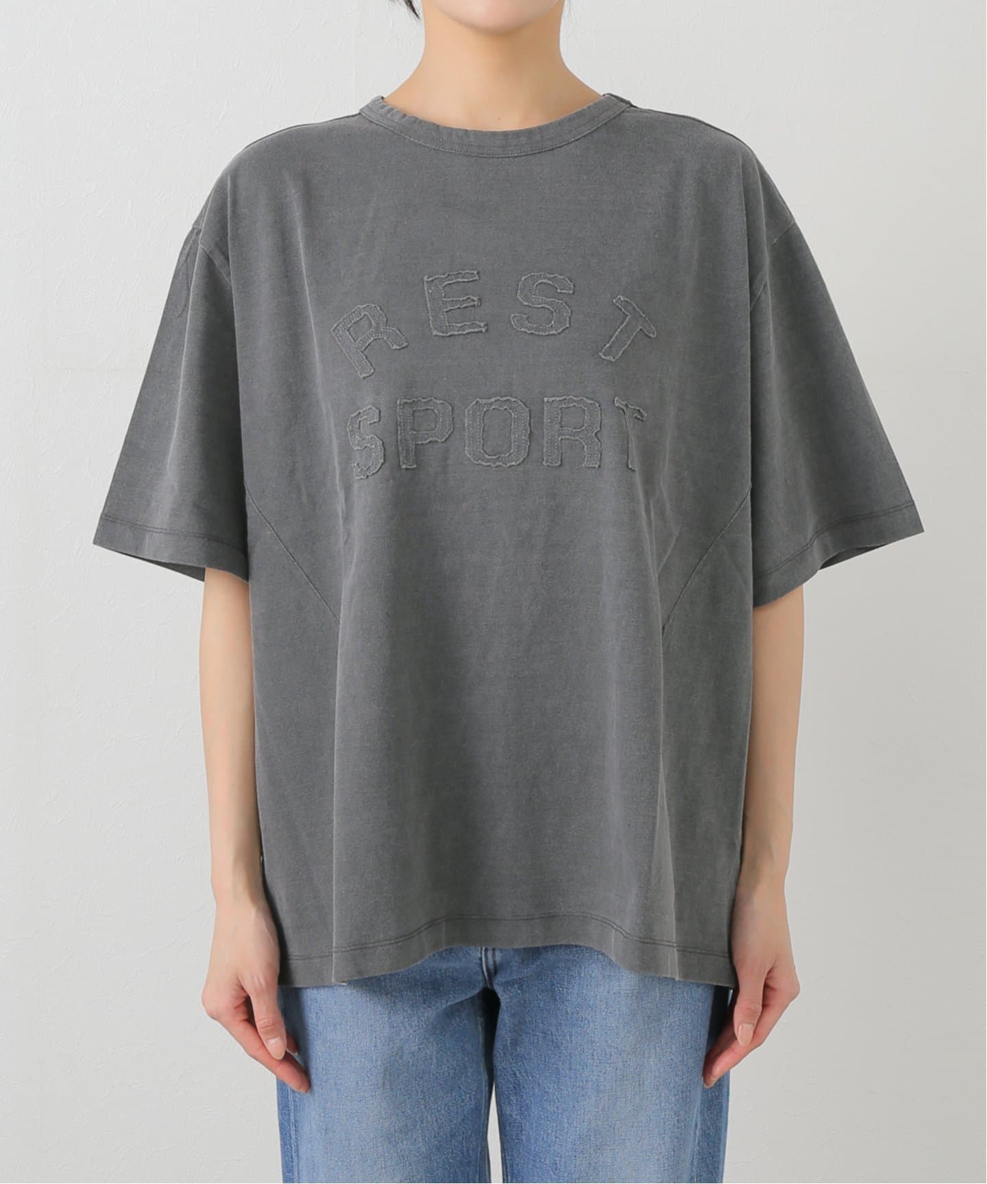 [Rest & Recreation] RS PIGMENT T-SHIRT ★大人気★ Rest&Recreation】韓国人気☆ RS PIGMENT T-SHIRT