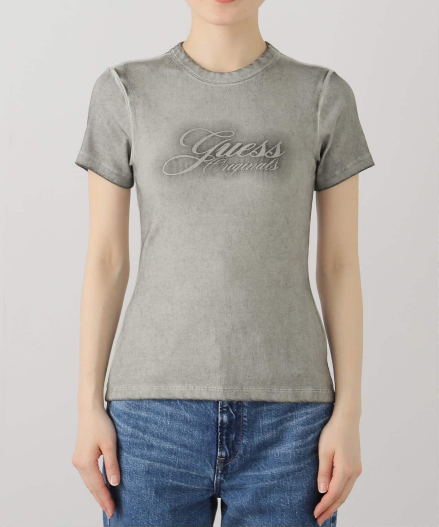 【GUESS/ゲス】GO RIB SPRAY TOP