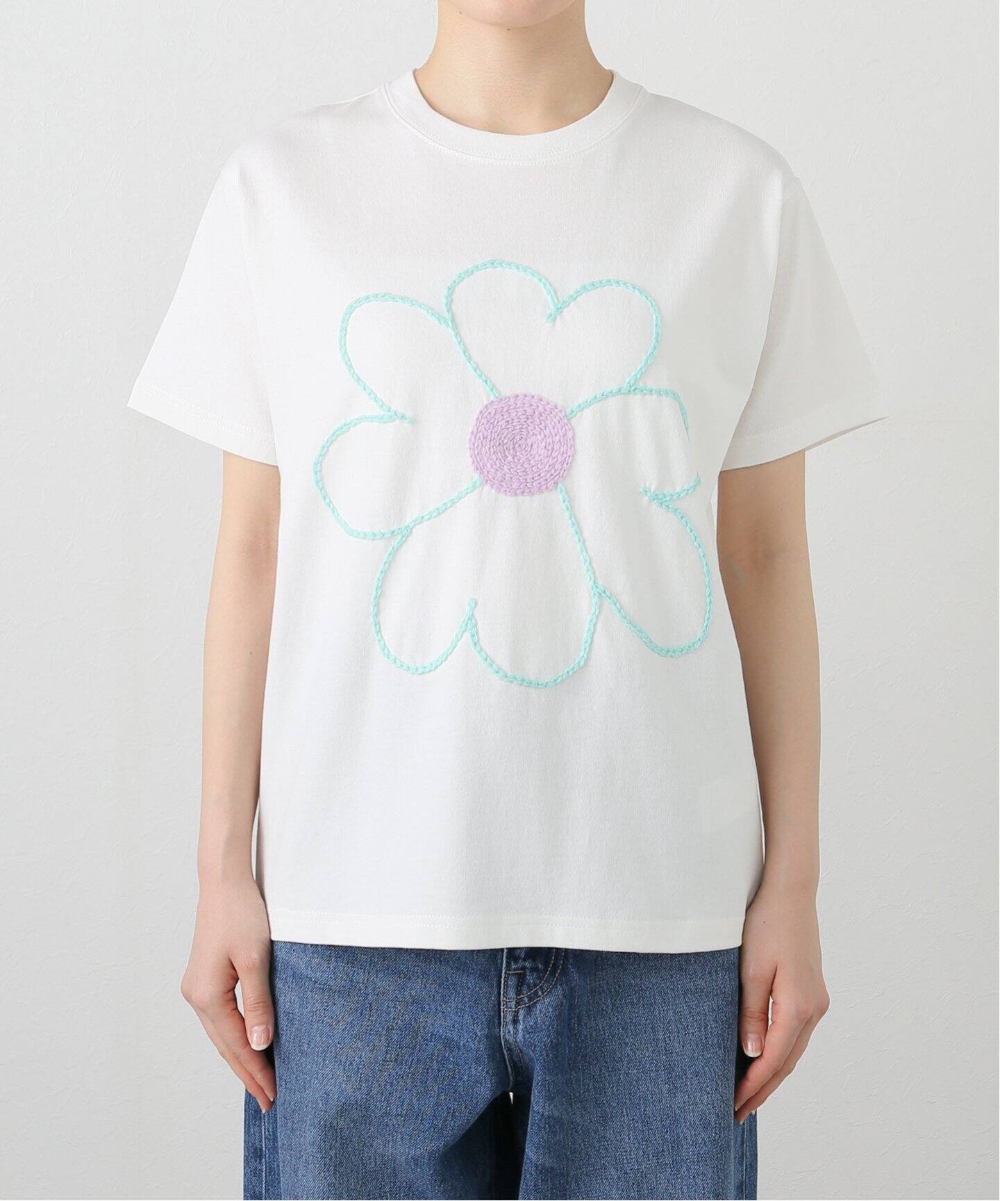 ChahChah /チャーチャー FLOWER WITH LOVE HAND S/S TEE（Tシャツ 