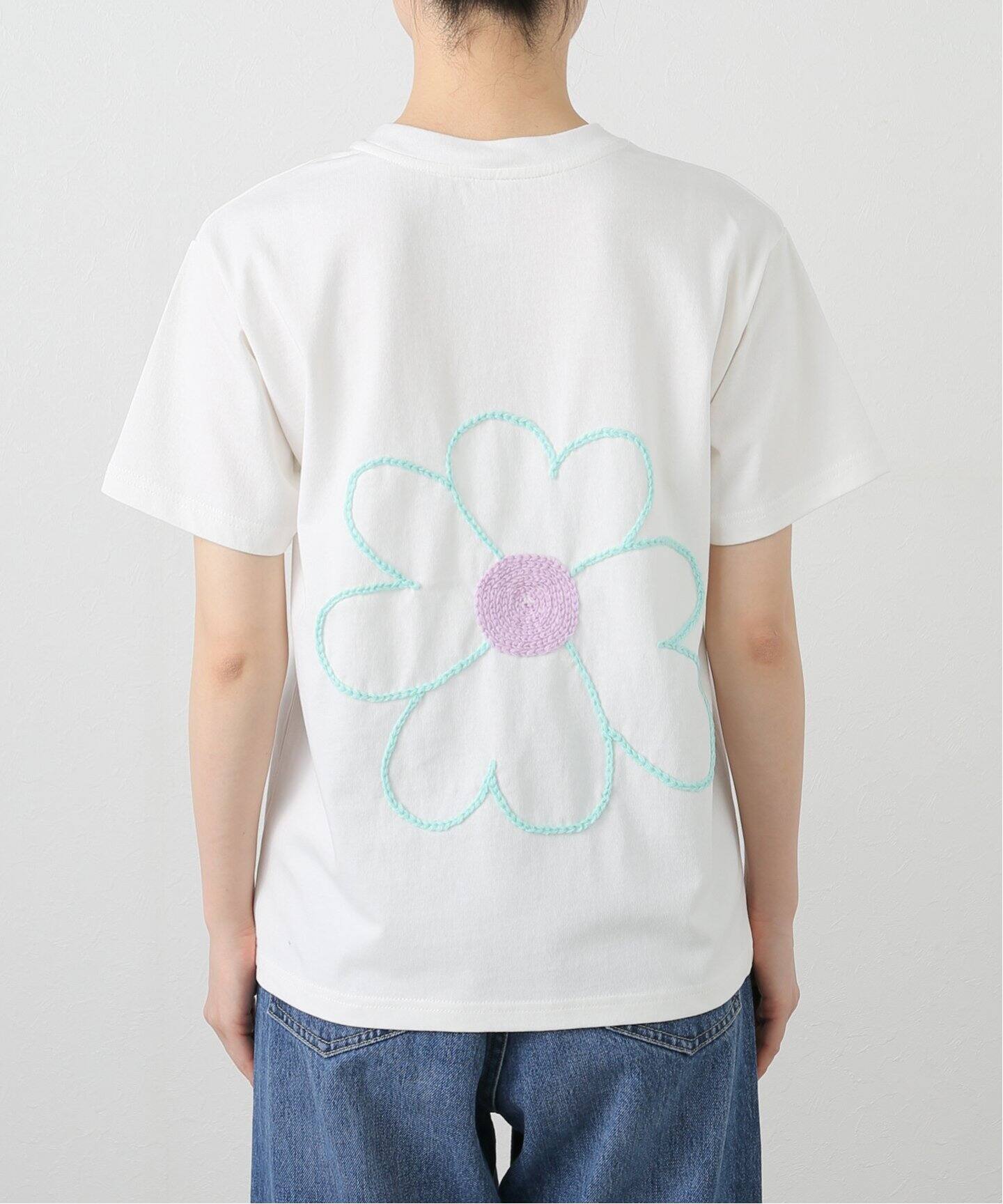 ChahChah /チャーチャー FLOWER WITH LOVE HAND S/S TEE（Tシャツ