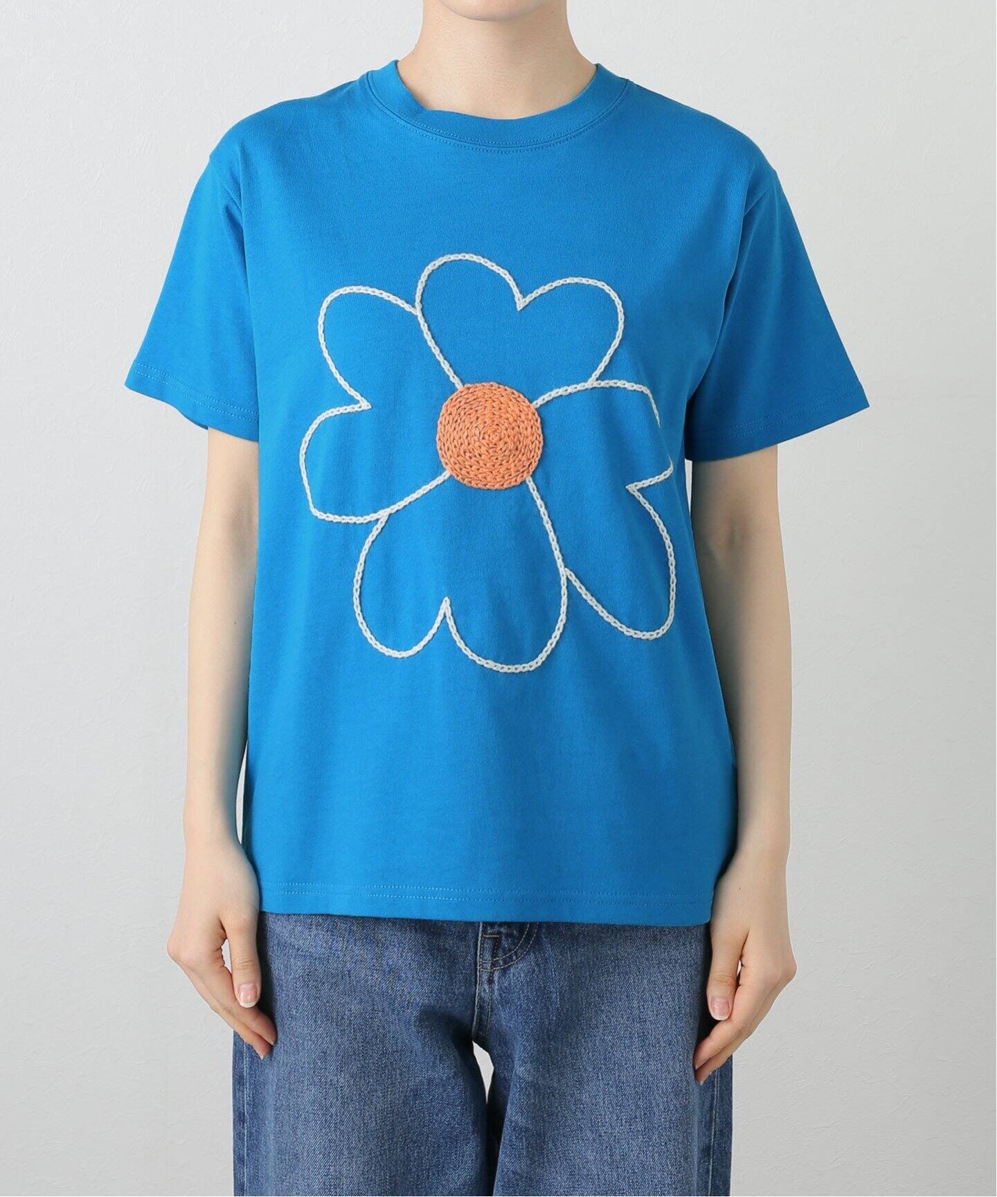 トップス Chah Chah FLOWER tee ChahChah /チャーチャー FLOWER WITH LOVE HAND S/S TEE（T
