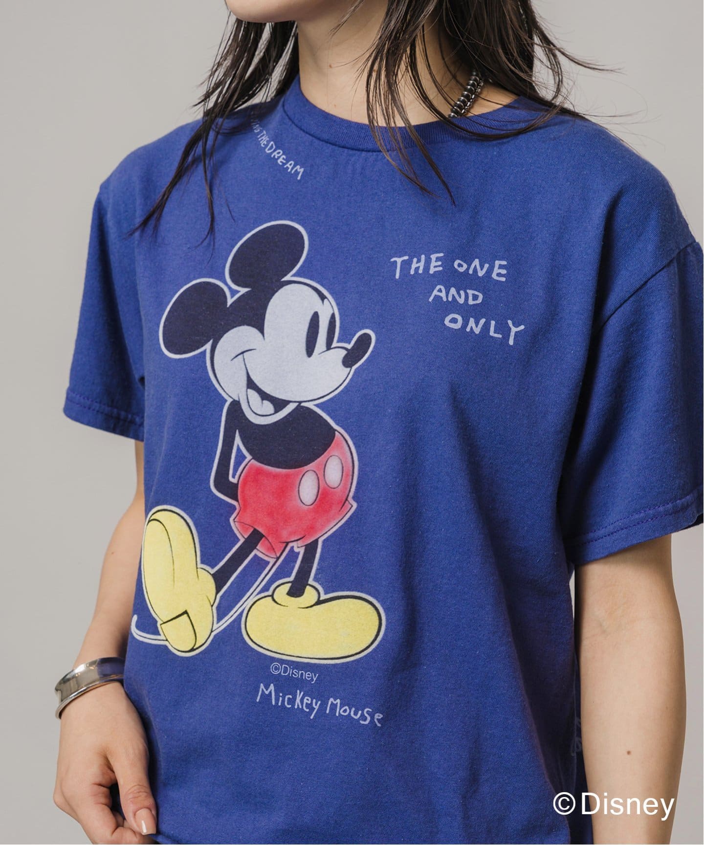 ChahChah/DISNEY/VINTAGE FADED S/S TEE（Tシャツ／カットソー