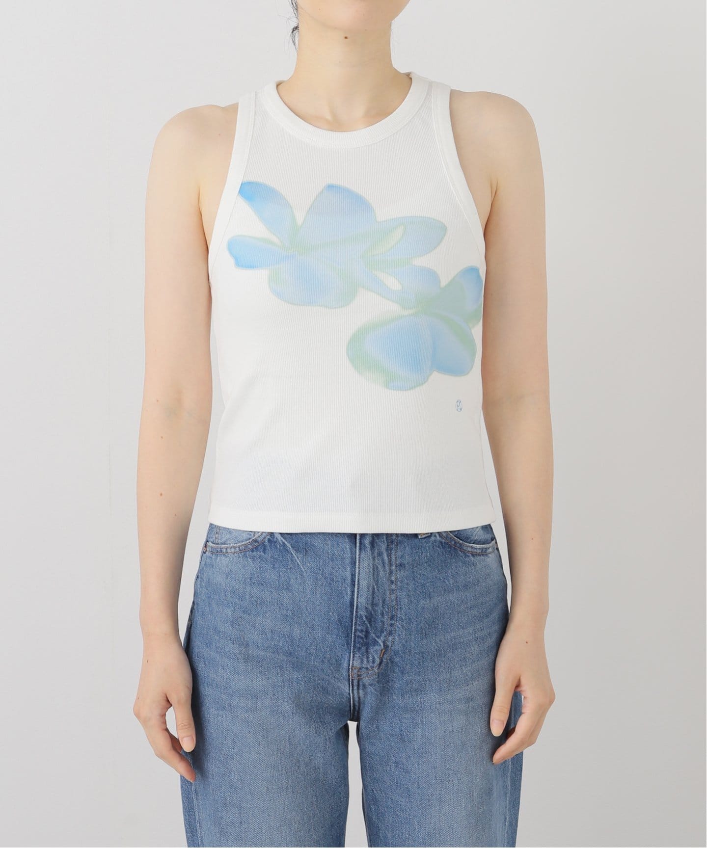 PISCESS/パイシスFlower Sleeveless Top（Tシャツ／カットソー