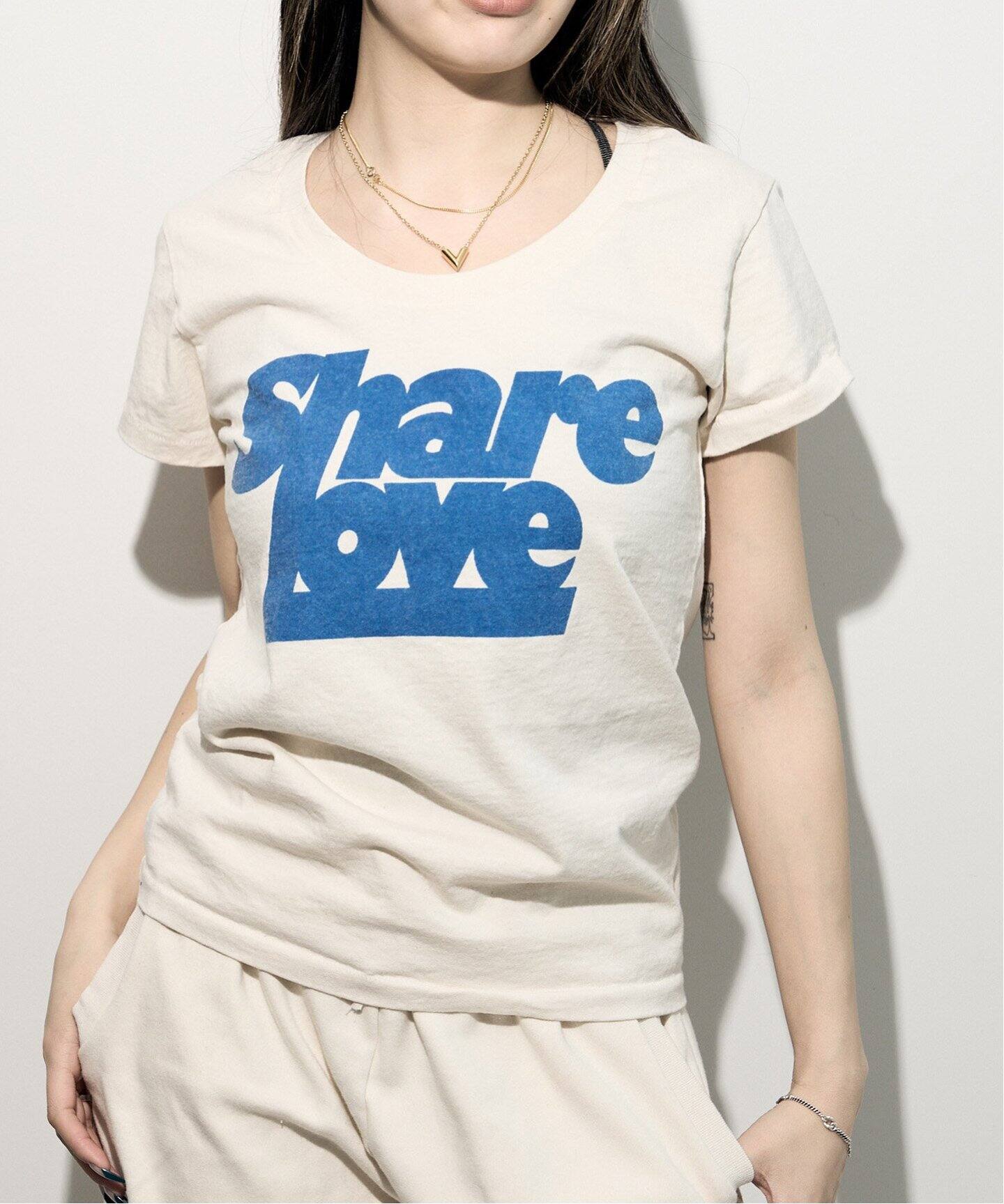 tシャツ 「別注」「MIXTA」SHARE LOVE Tシャツ レディース 別注】＜MIXTA＞SHARE LOVE Tシャツ（Tシャツ/カットソー