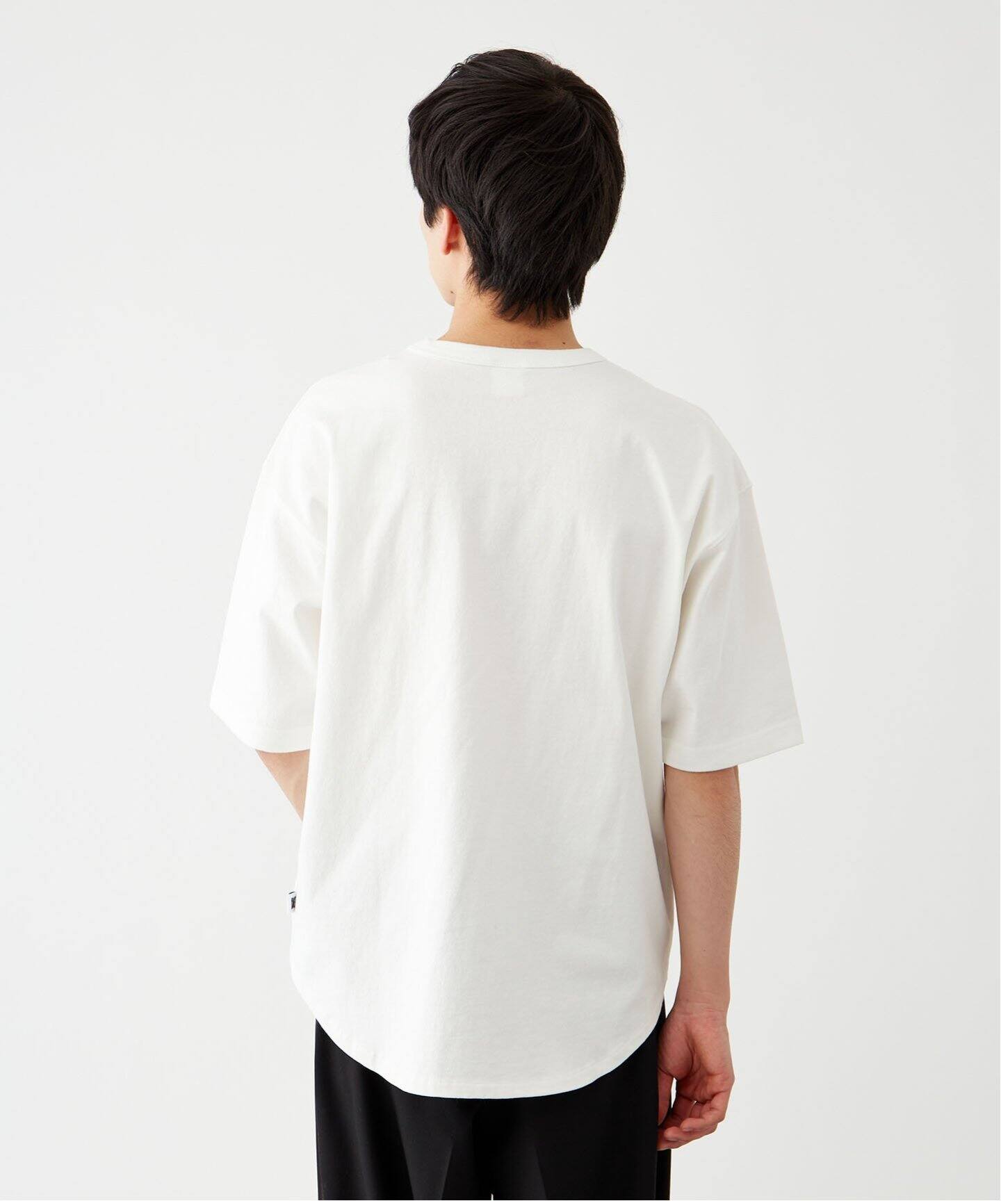G-DRAGON MediaExhibitionショートスリーブTシャツ展示会 チャンピオン ショートスリーブTシャツ【C3-CB358 370】ネイビー