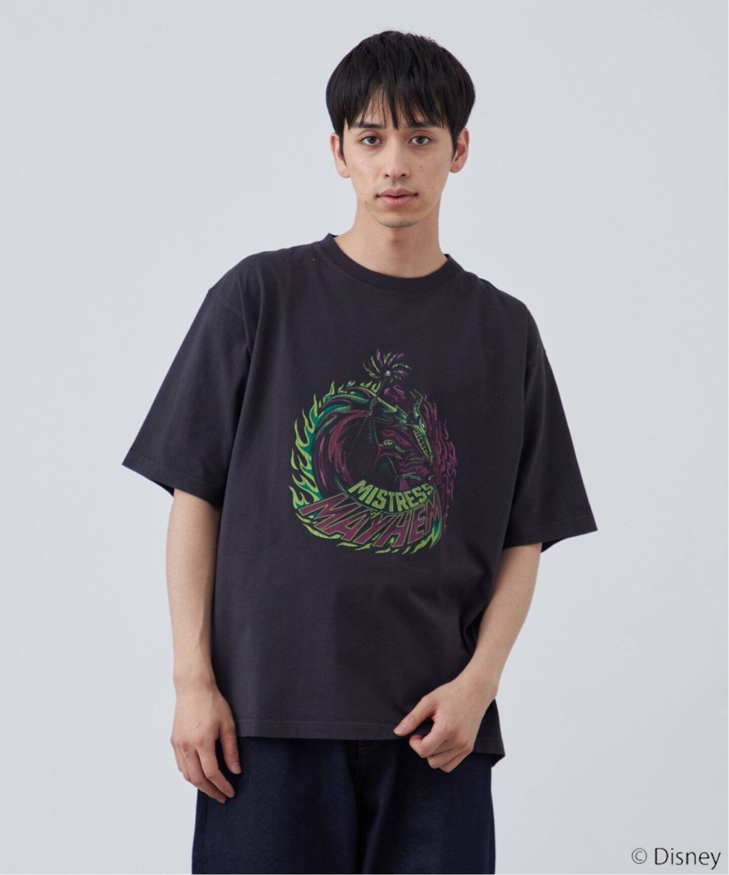 DISNEY / ディズニー】別注 ヴィランズ フェード加工 Tシャツ（Tシャツ