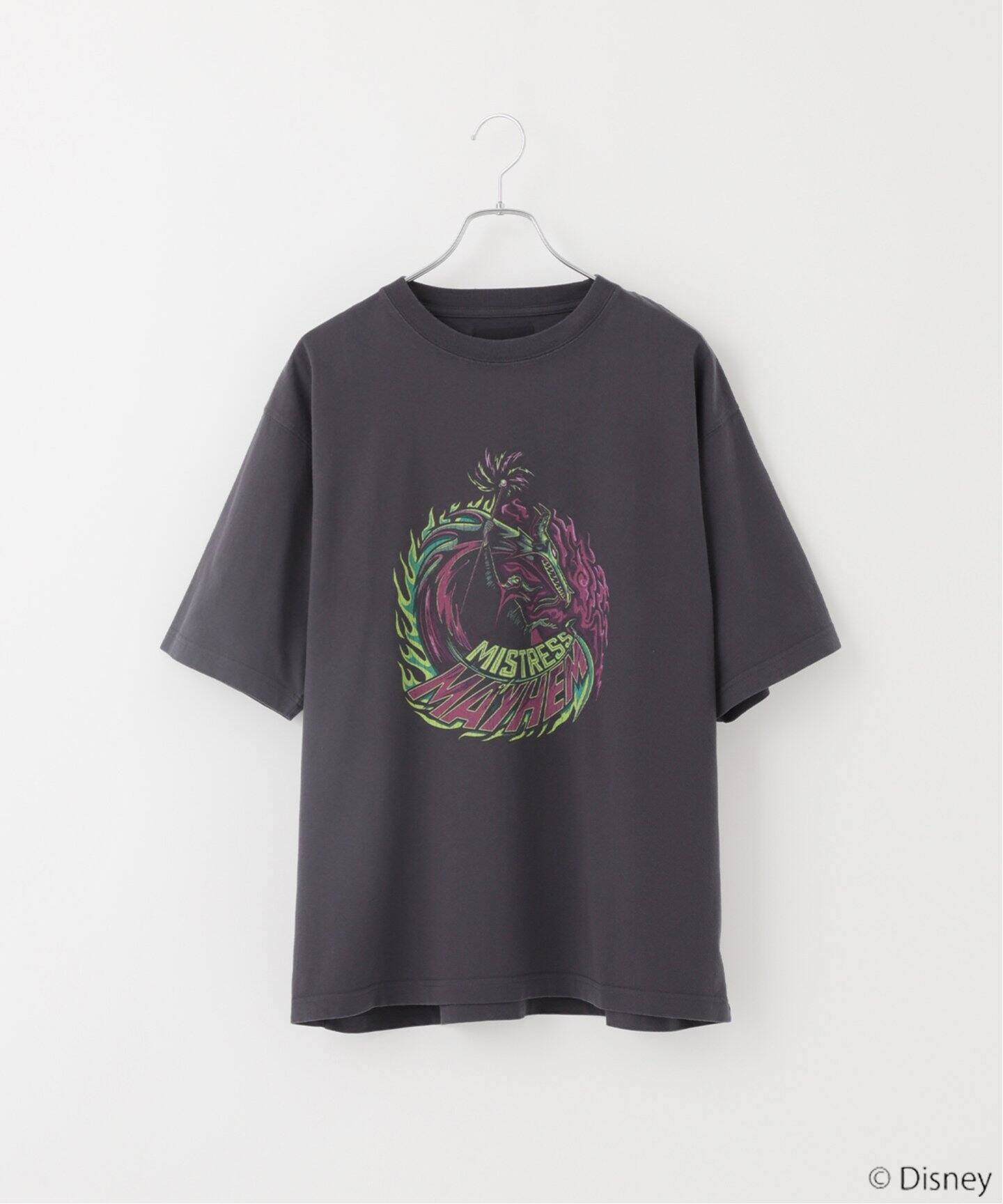 DISNEY / ディズニー】別注 ヴィランズ フェード加工 Tシャツ（T