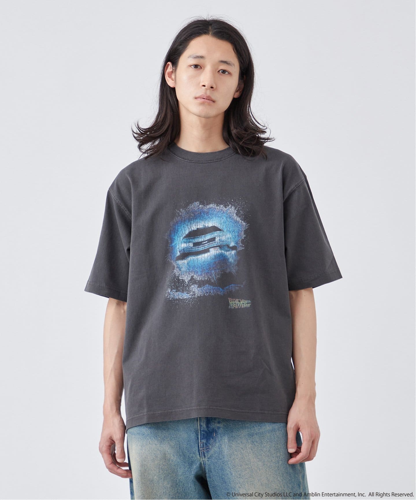 47 ブラック Tシャツ Camelback Ranch CALIFORNIA RANCH HOUSE / 40th バック・ト・ゥザ・フューチャー