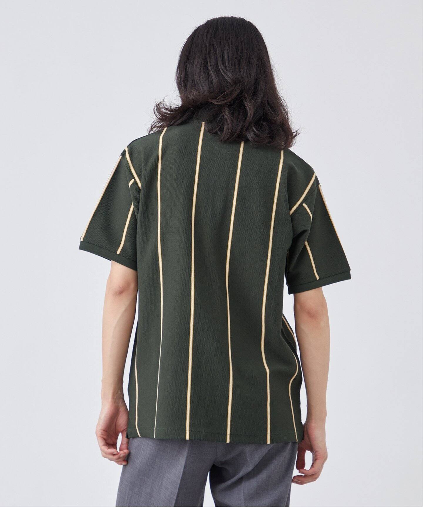 【美品】BRIEFING ストライプ ポロ BRIEFING ストライプ ポロシャツ M - メルカリ