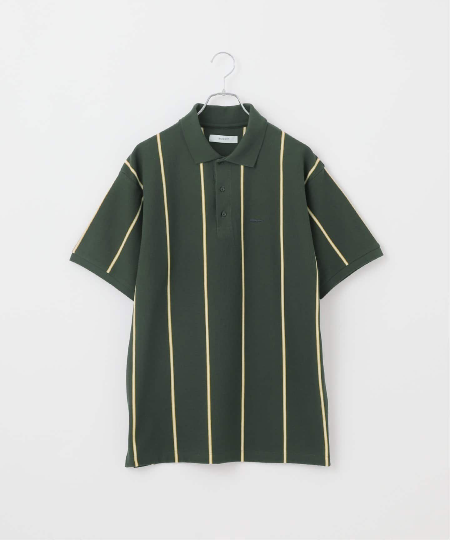 PLANET OF EARTH】ストライプ ポロシャツ（ポロシャツ）｜B.C