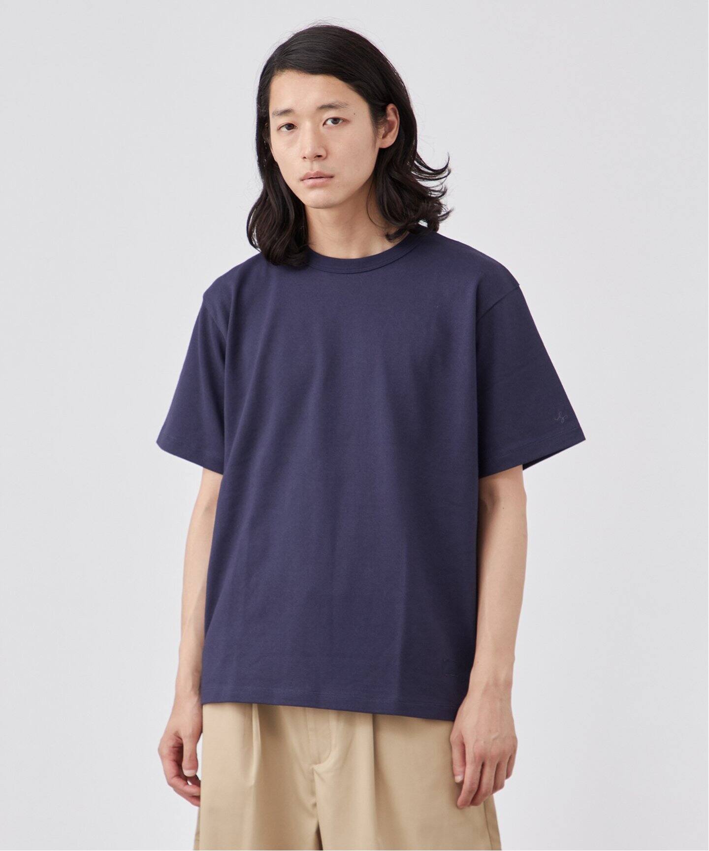 SCI-SCI / 紙糸】クルーネック半袖Tシャツ（Tシャツ／カットソー